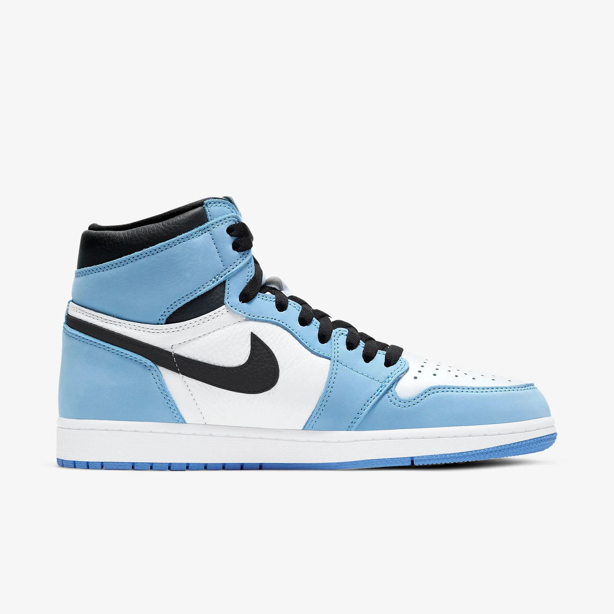(Men's) AJ 1 Retro High OG 'UNC University Blue' (2021) 555088-134