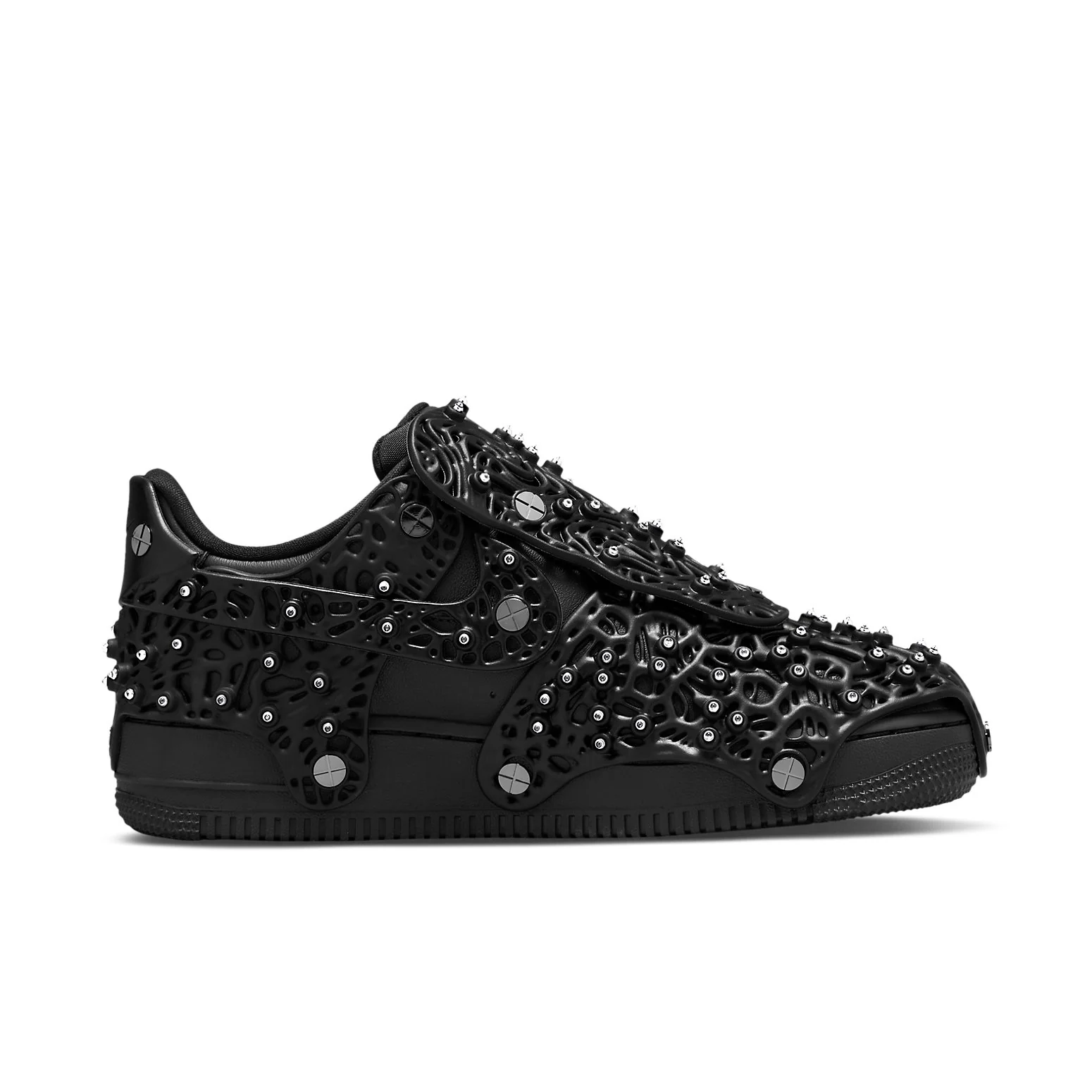 (WMNS)  Swarovski x Air Force 1 LXX 'Black' CV7668-001