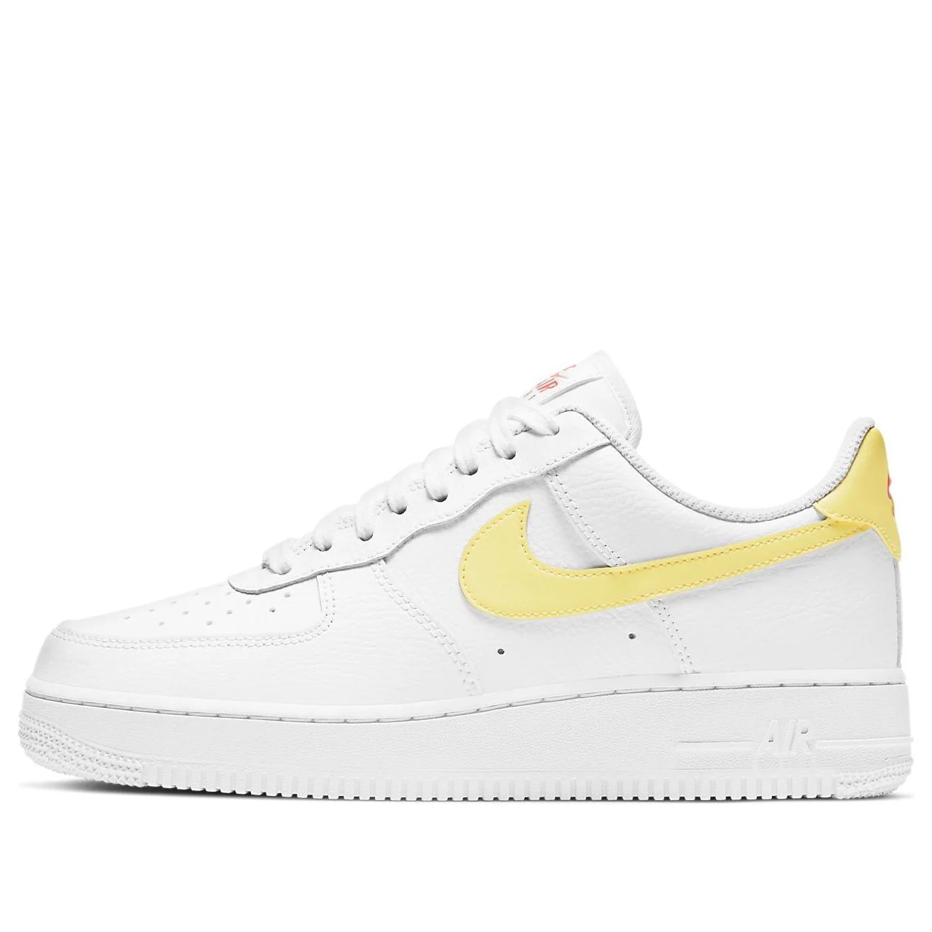 (WMNS)  Air Force 1 '07 'White Light Citron' 315115-160