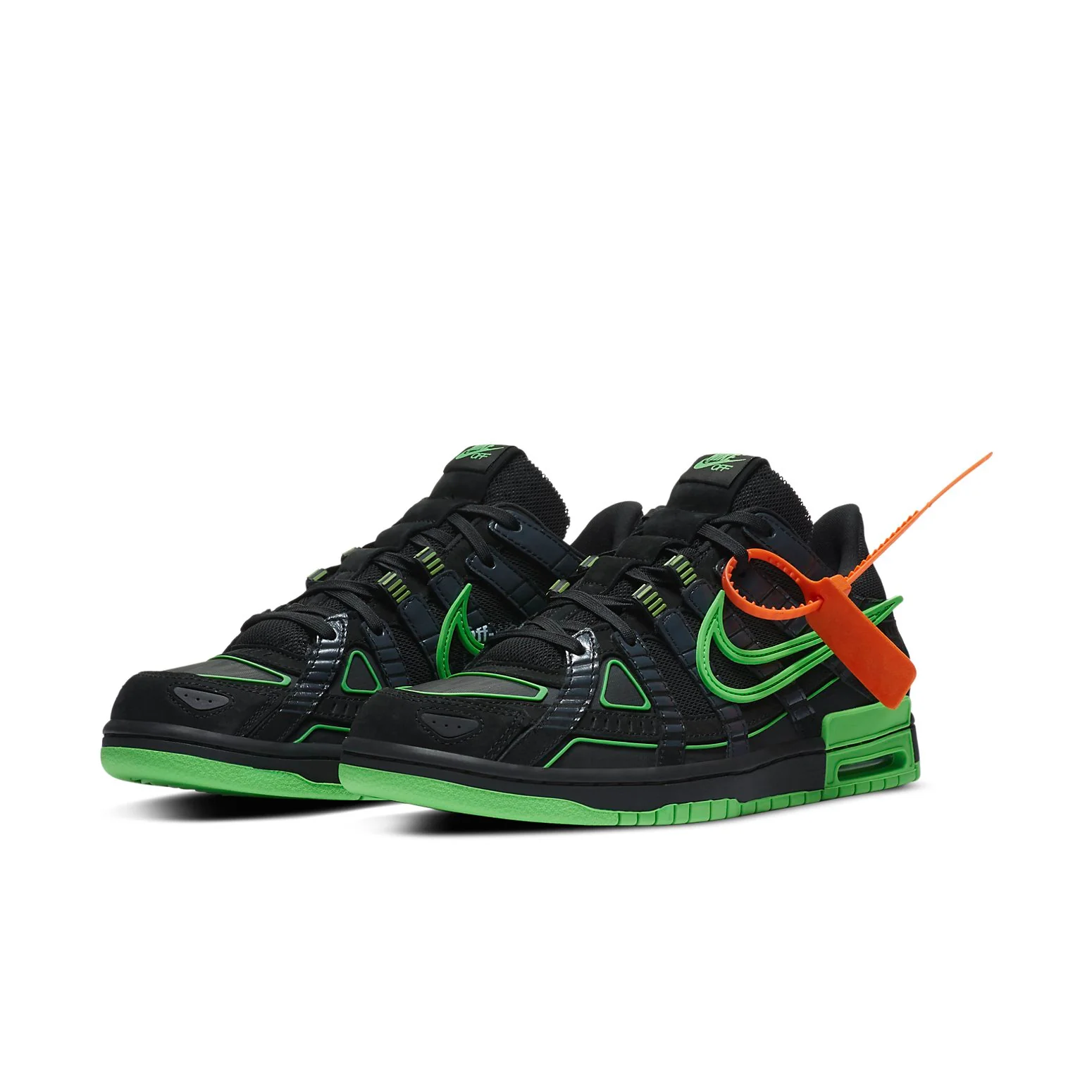 x Off-White Air Rubber Dunk 'Green Strike' CU6015-001
