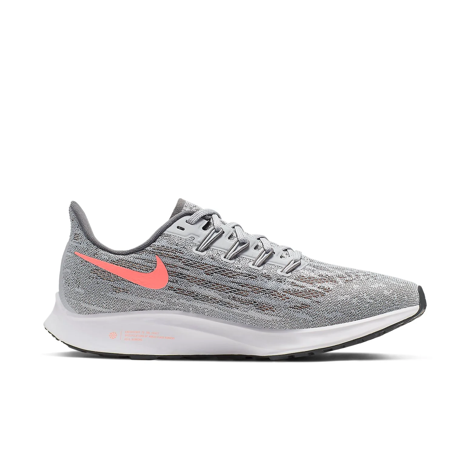 (WMNS) Air Zoom Pegasus 36 'Grey Pink' AQ2210-003
