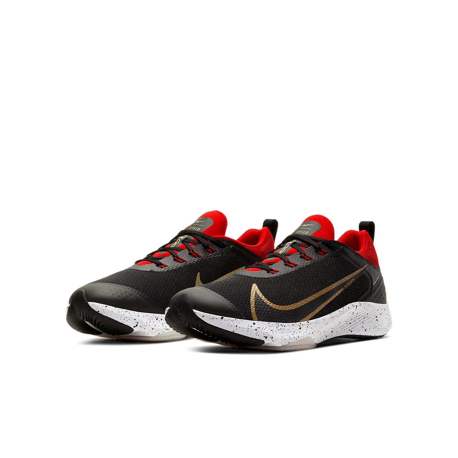 (GS) Air Zoom Speed 'Black Red University' CJ2088-003