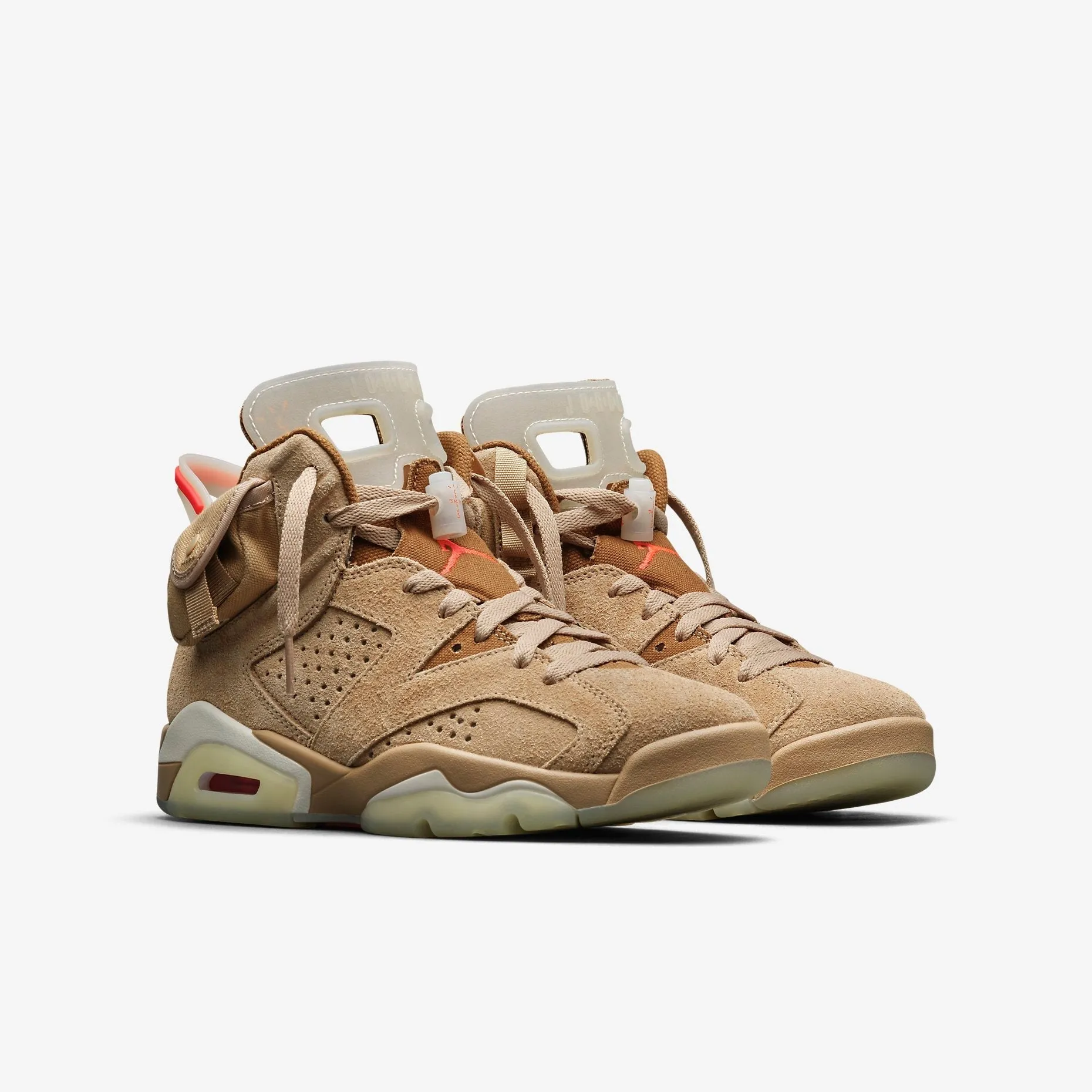(Men's) AJ 6 Retro SP x Travis Scott 'Cactus Jack British Khaki' (2021) DH0690-200