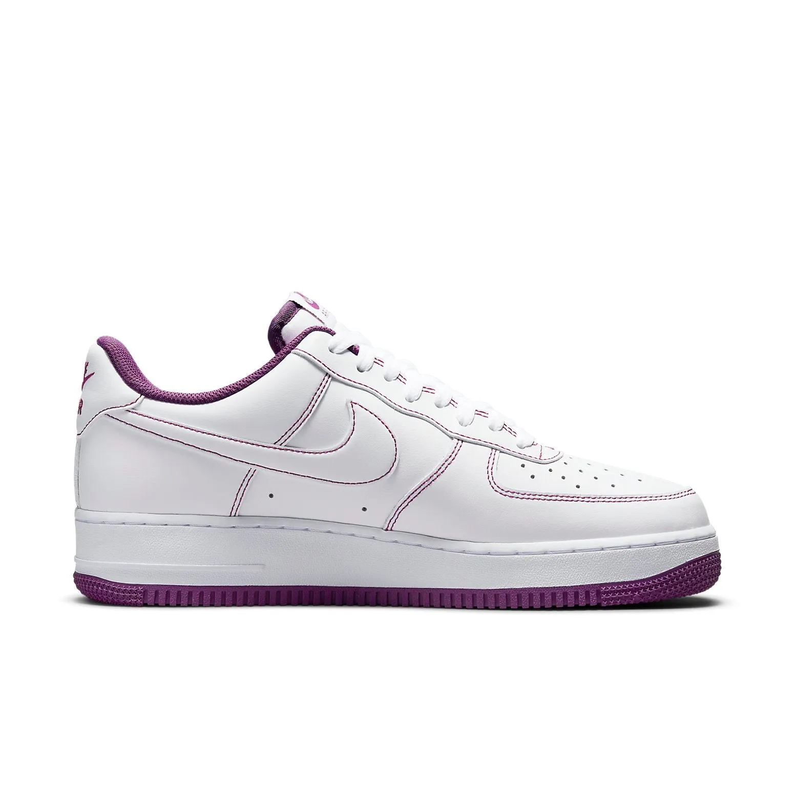 Nk AF 1 '07 'Contrast Stitch - White Viotech' CV1724-105
