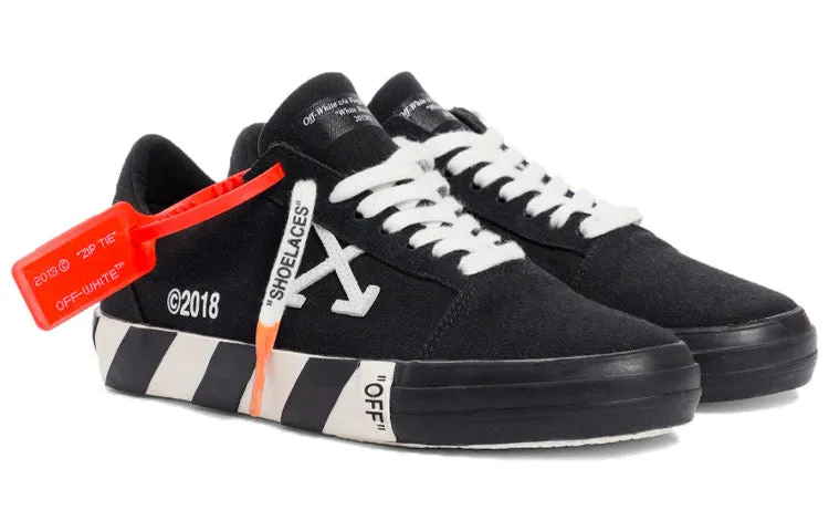 (WMNS) O-W Vulc Low Top 'Black' OWIA146R198000161000