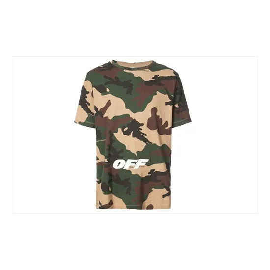 O-W Camouflage Short Sleeve Ordinary Version OMAA027E181850219901