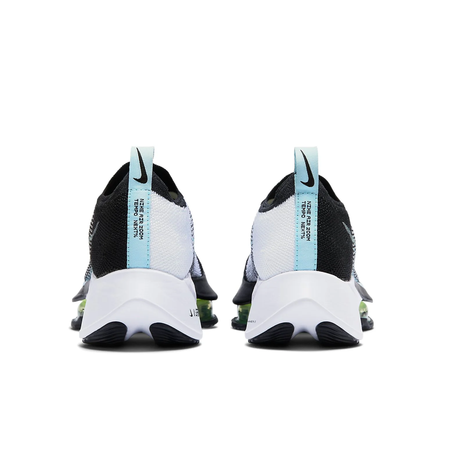 (WMNS) Air Zoom Tempo NEXT% Flyknit 'Black Glacier Blue' CI9924-001