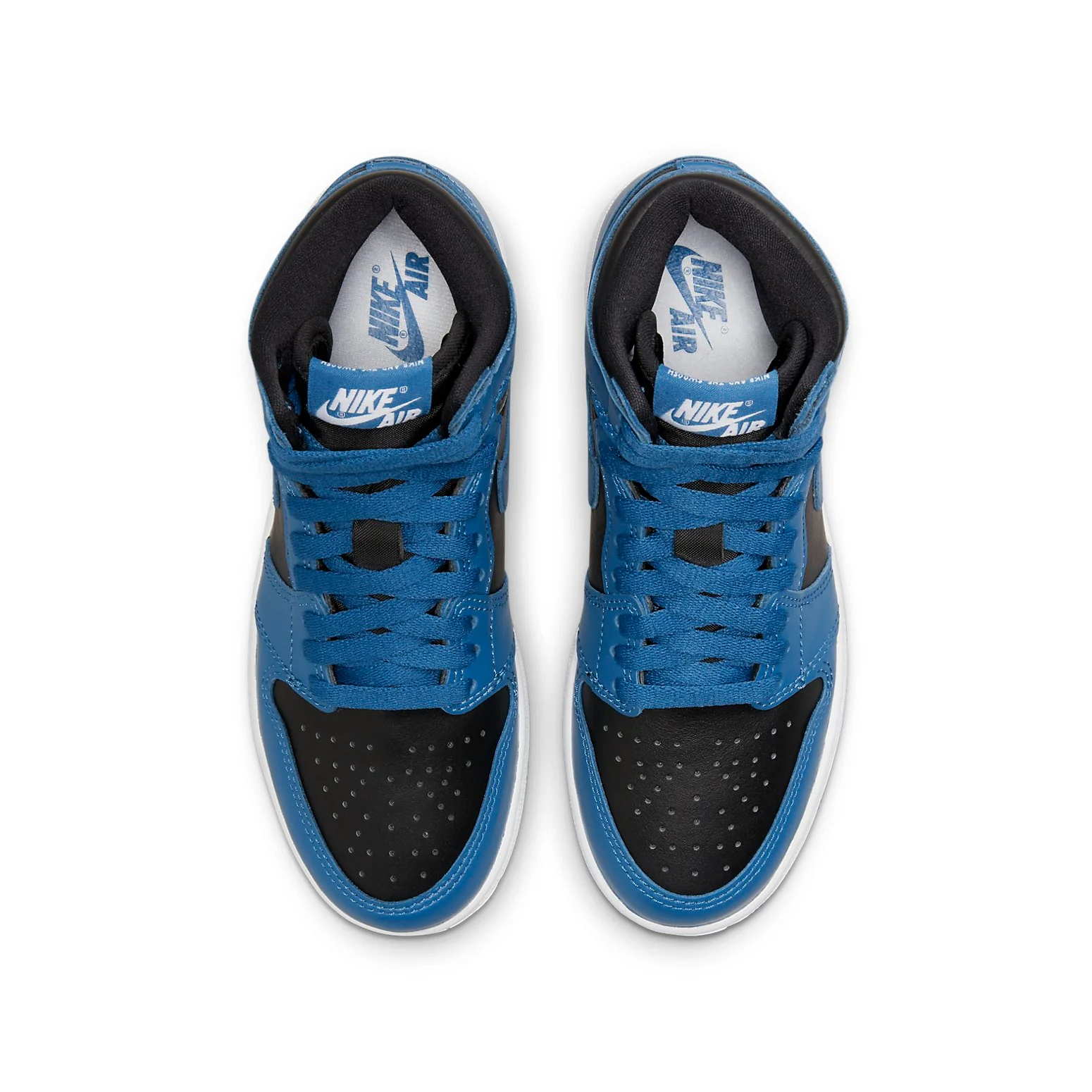 (GS)  Retro High OG 'Dark Marina Blue' 575441-404