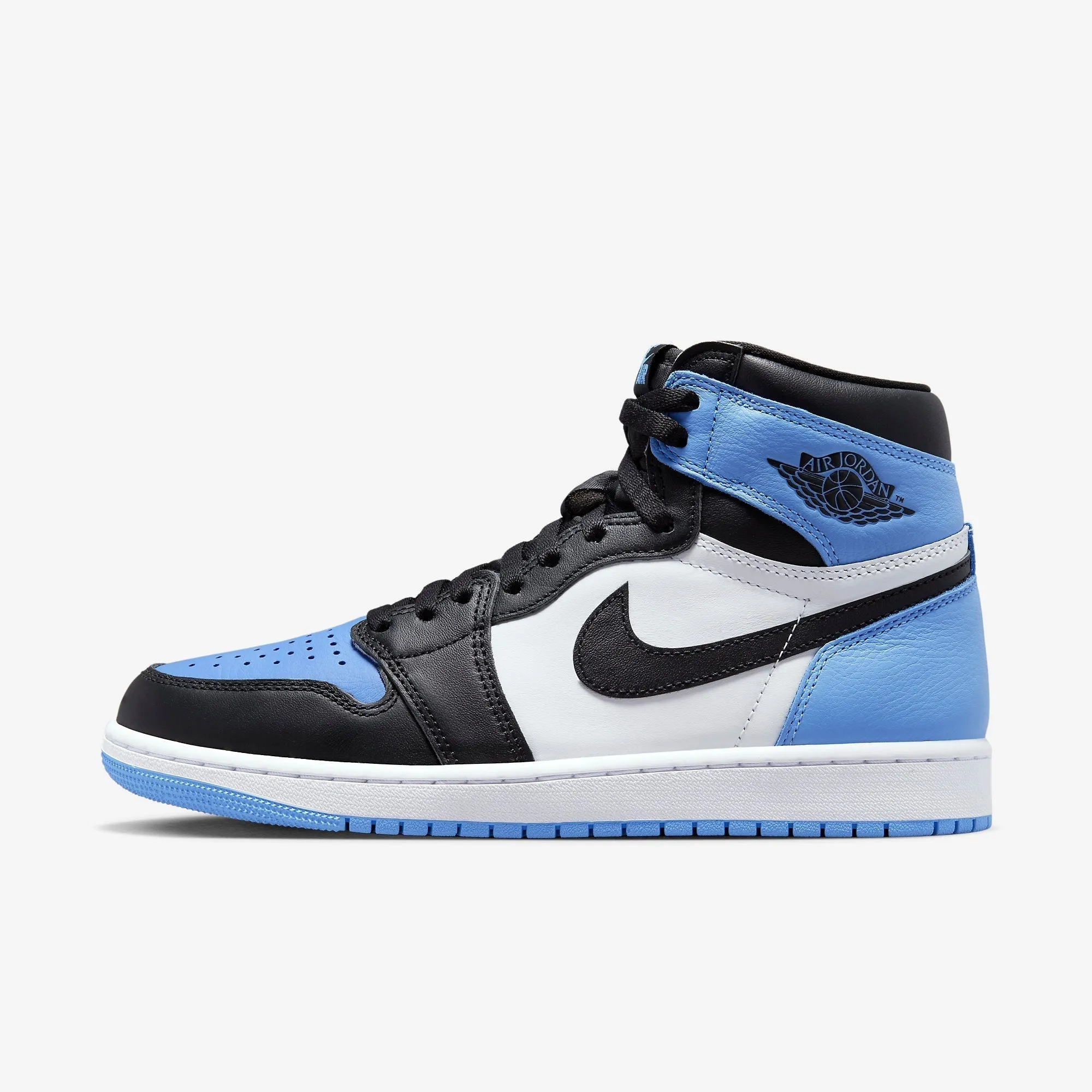 (Men's) AJ 1 Retro High OG 'UNC / University Blue Toe' (2023) DZ5485-400