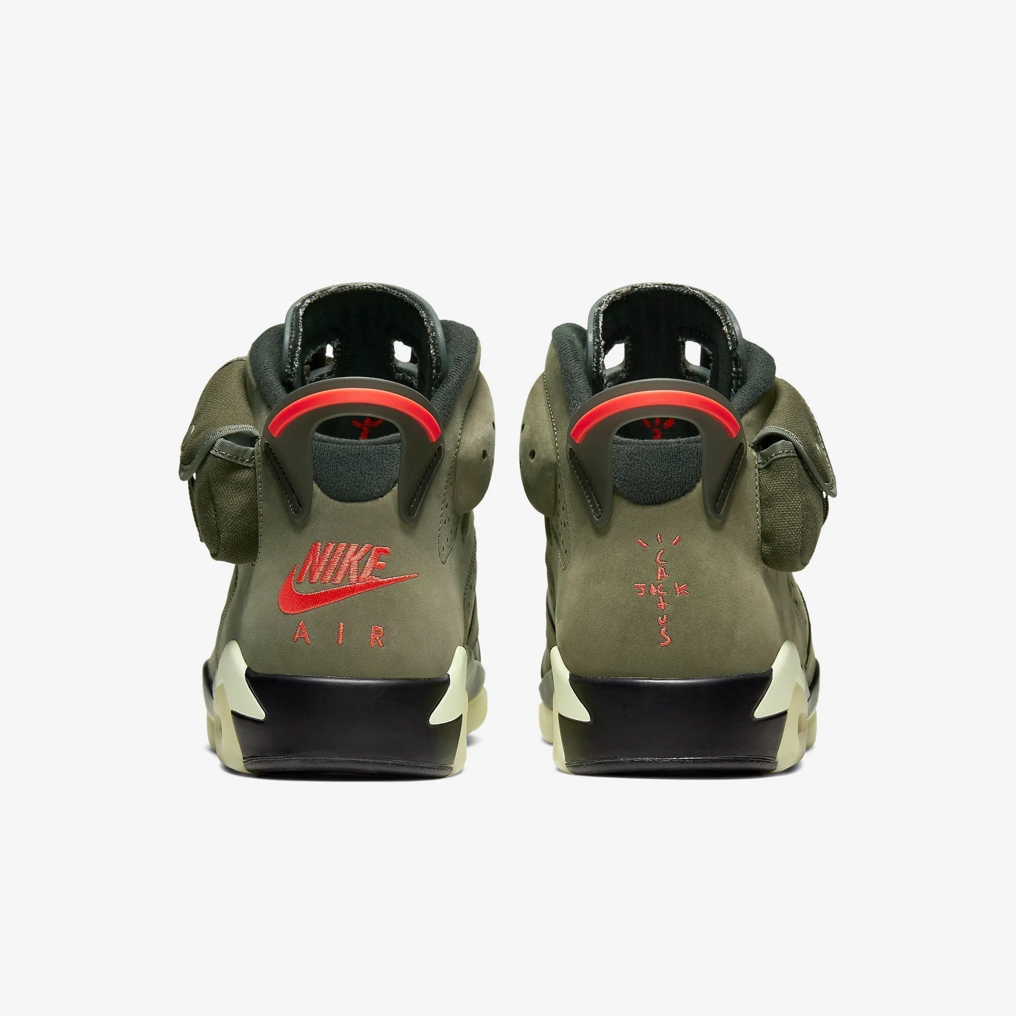 (Men's) AJ 6 Retro SP x Travis Scott 'Cactus Jack Medium Olive' (2019) CN1084-200