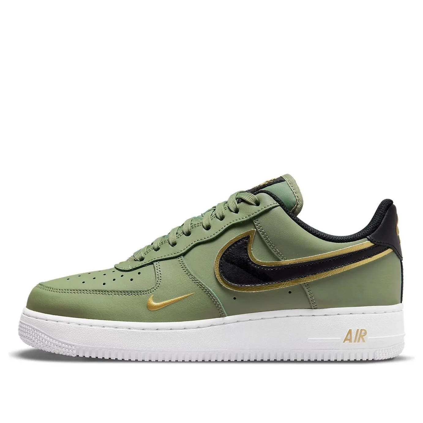 Nk AF 1 '07 LV8 'Metallic Swoosh Pack - Oil Green' DA8481-300