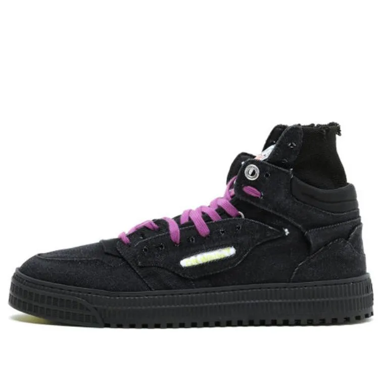 O-W Off-Court High Top Sneakers /Purple OMIA065E20FAB0011000