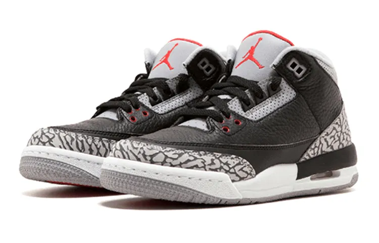(GS) AJ 3 Retro OG 'Black Cement' 2018 854261-001