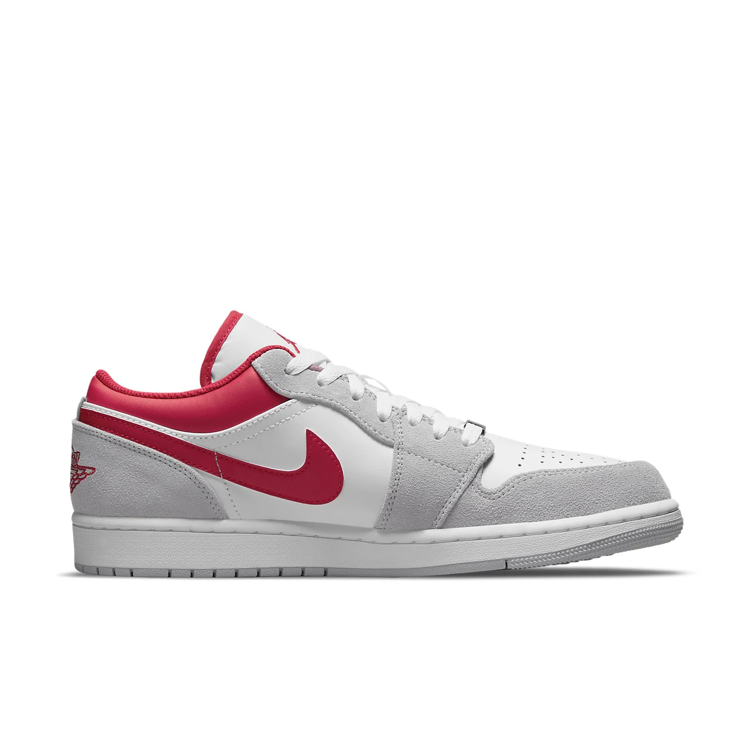 Low SE 'Light Smoke Grey Gym Red' DC6991-016