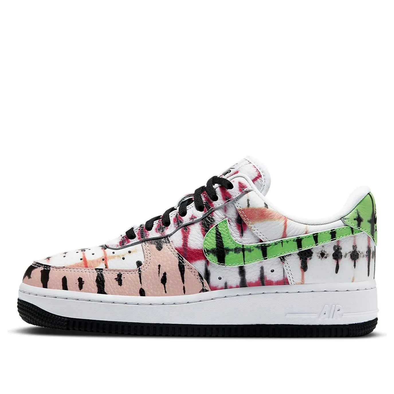 (WMNS) Nk AF 1 'Black Tie Dye' CW1267-101