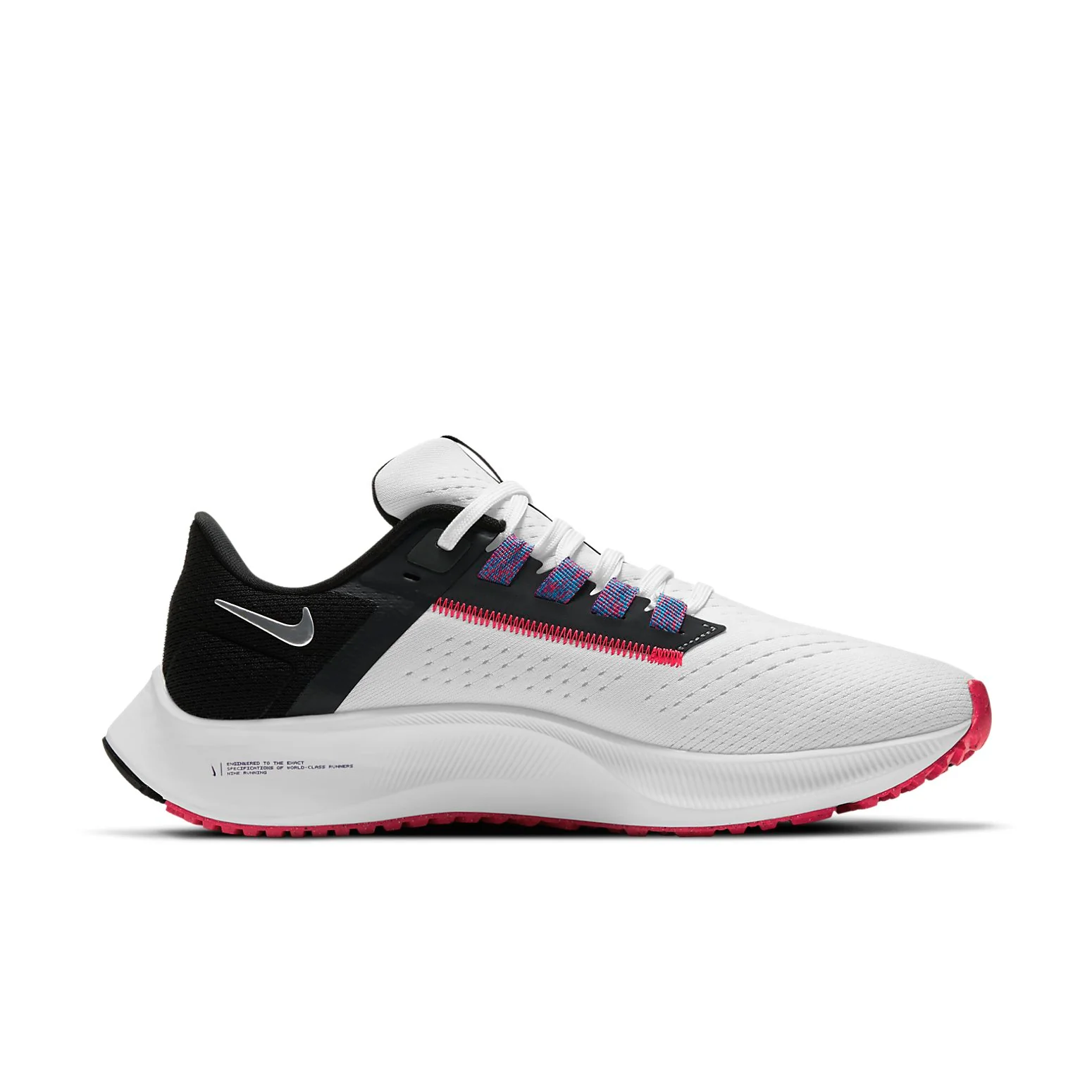 (WMNS) Air Zoom Pegasus 38 'White Metallic Silver Black' CW7358-101