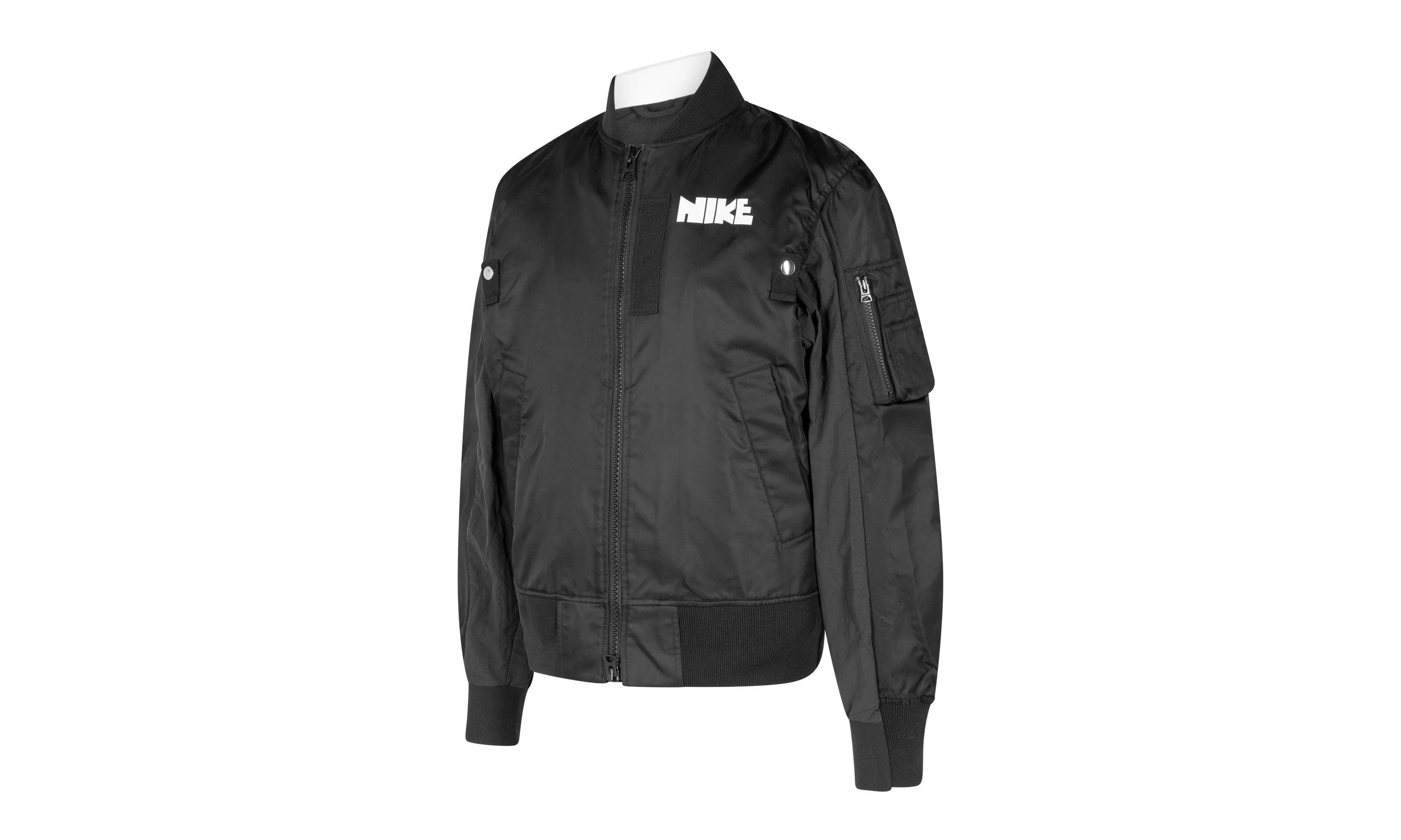 NK x Sacai Layered Bomber Jacket