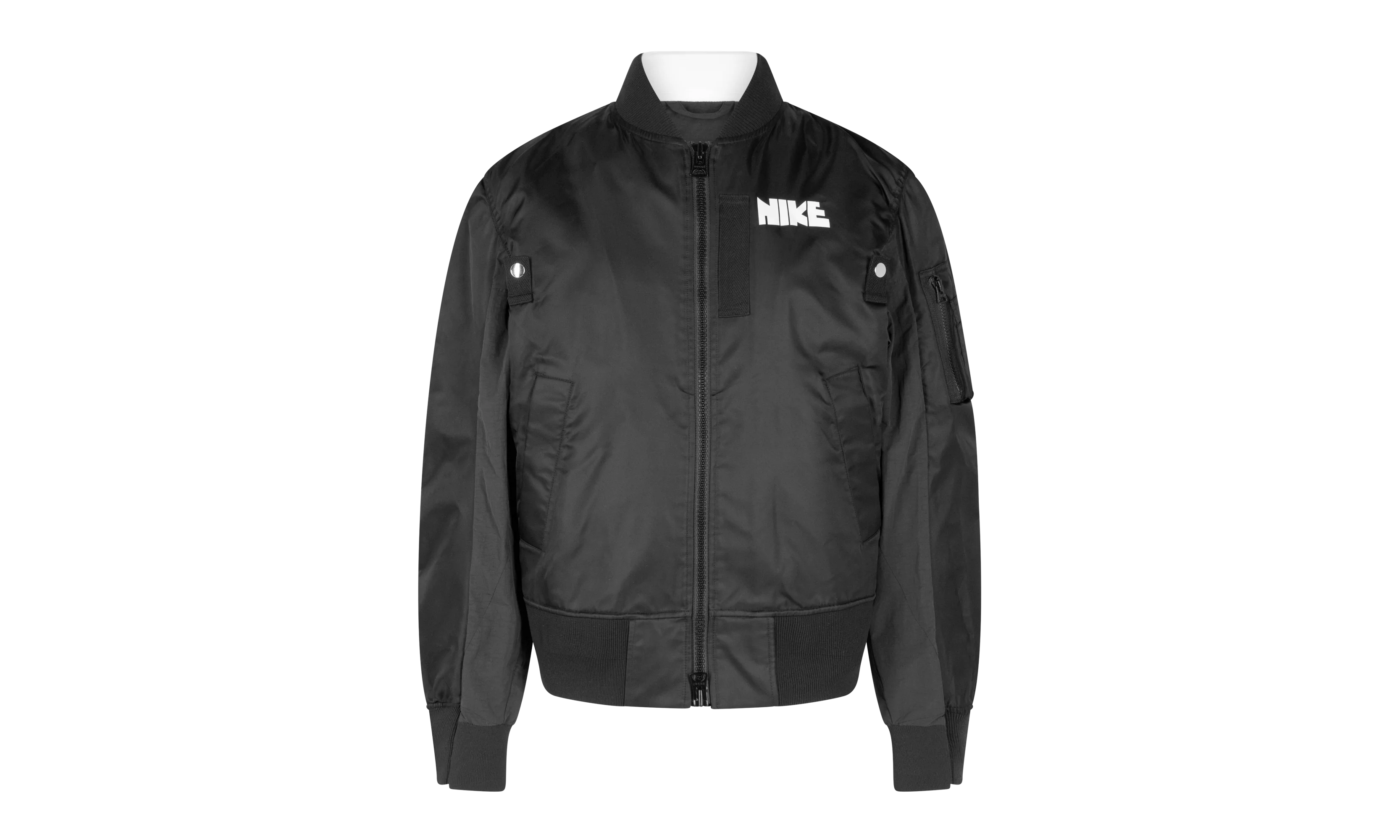 NK x Sacai Layered Bomber Jacket