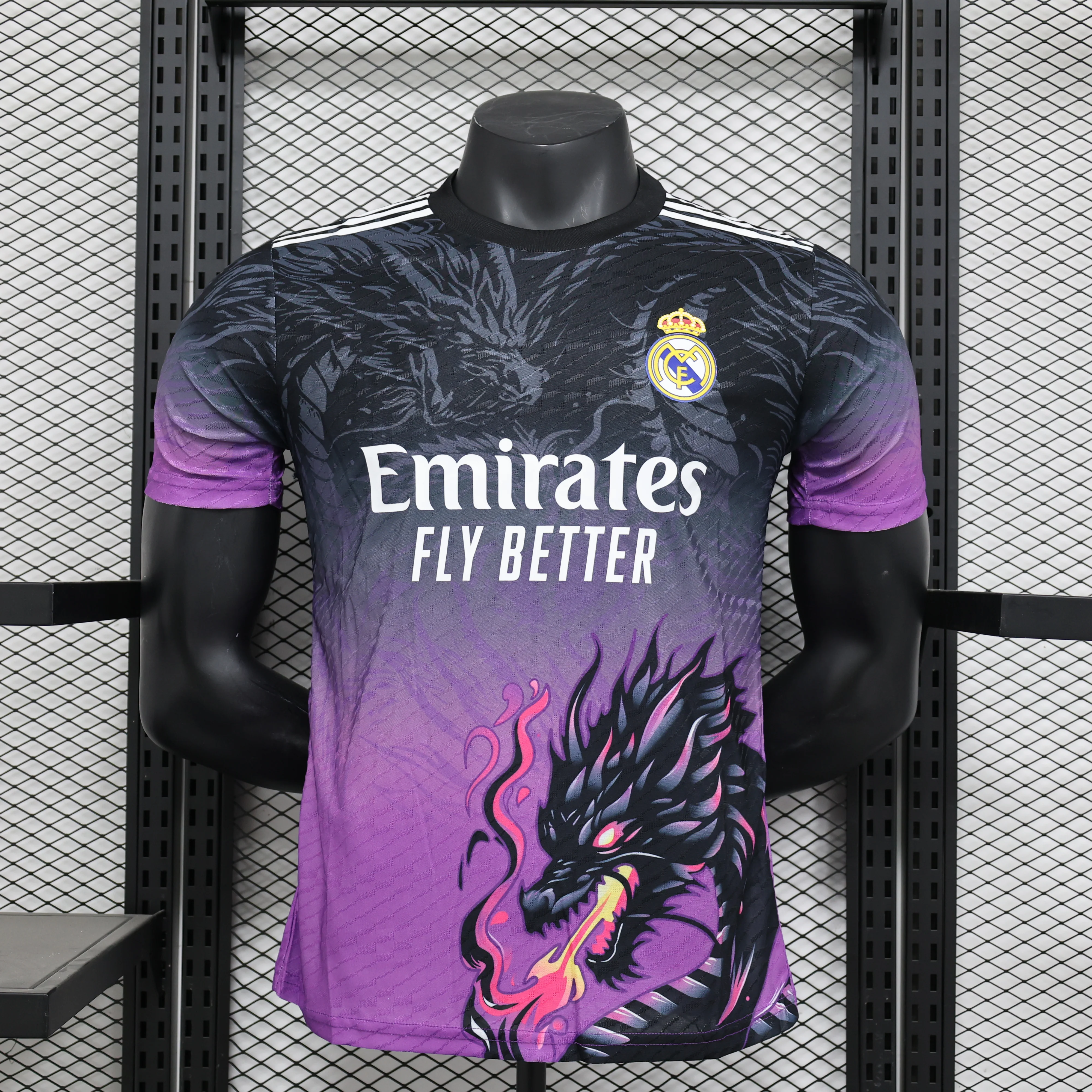 2025-26 Real Madrid Special Purple Dragon Player S-2XL
