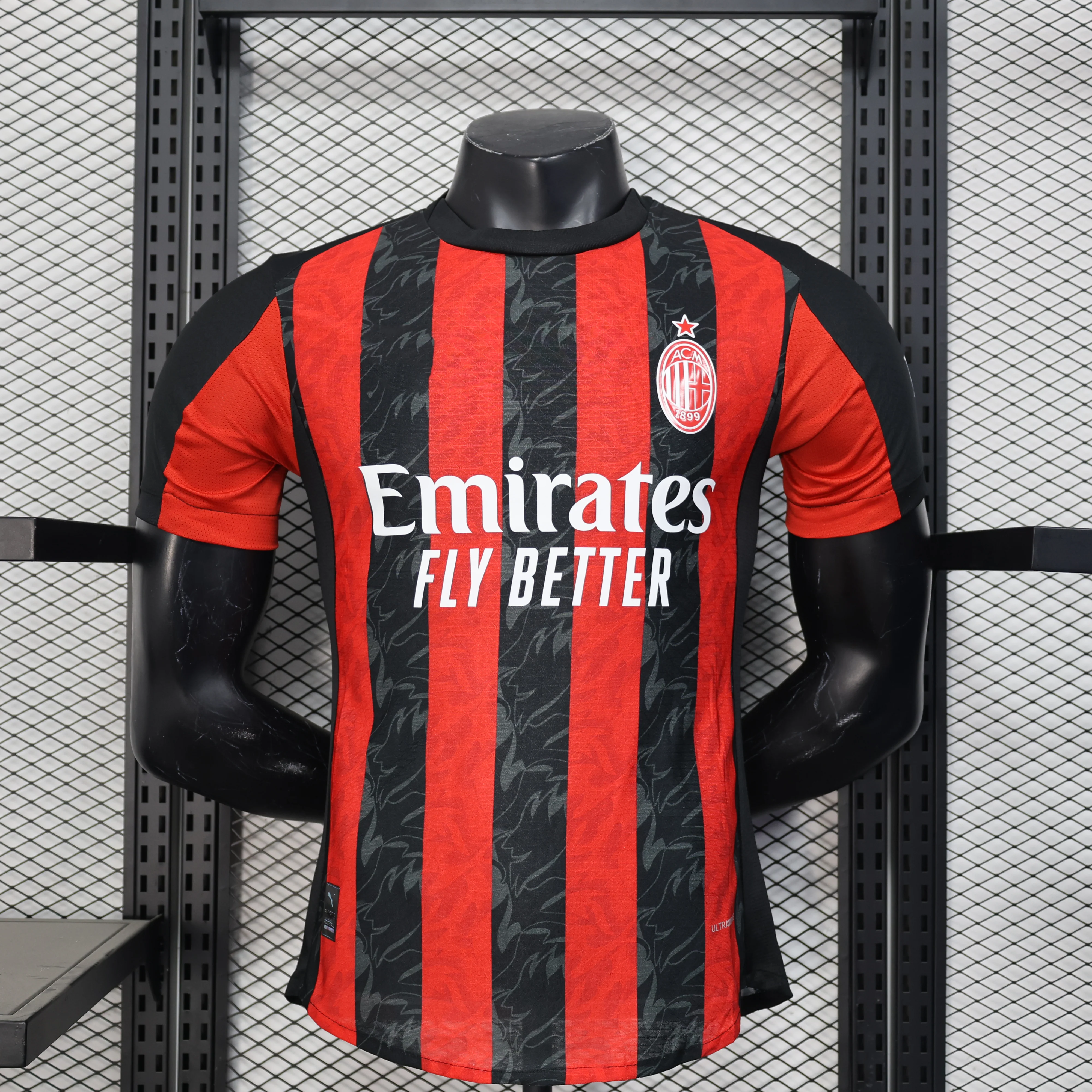 2025-26 AC Milan Home Player S-XXL