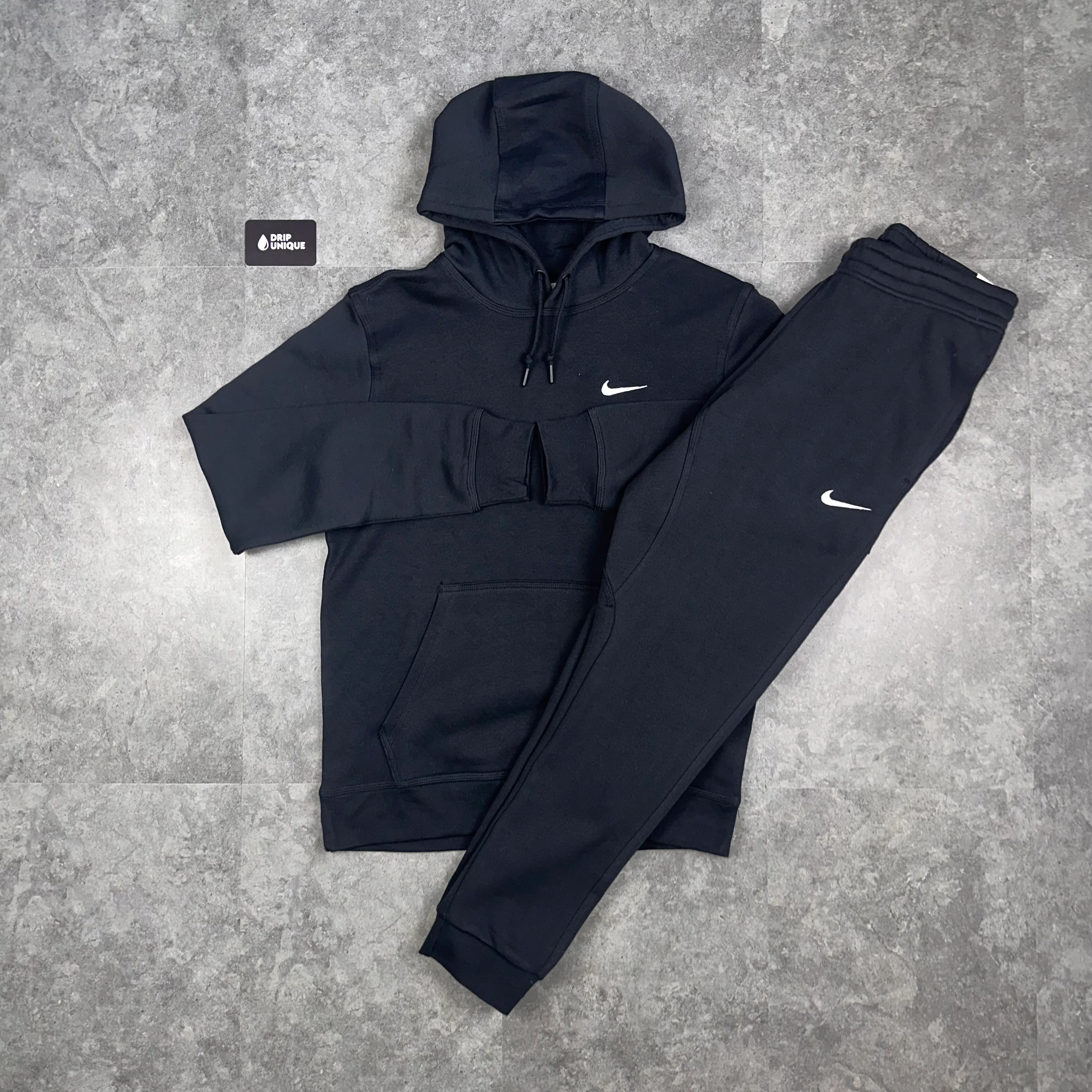 NK Club Fleece Set Black