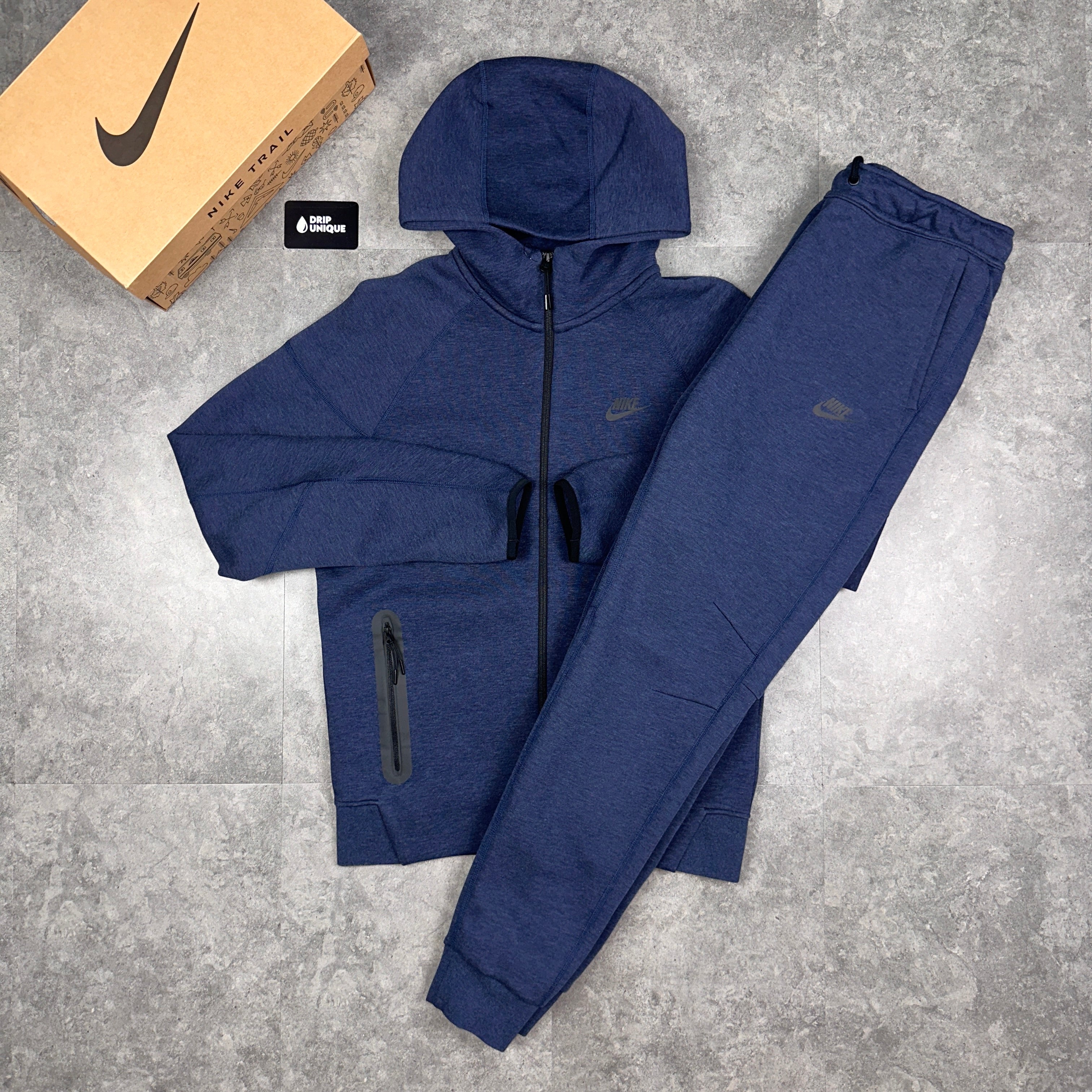 NK Tech Fleece Set Navy