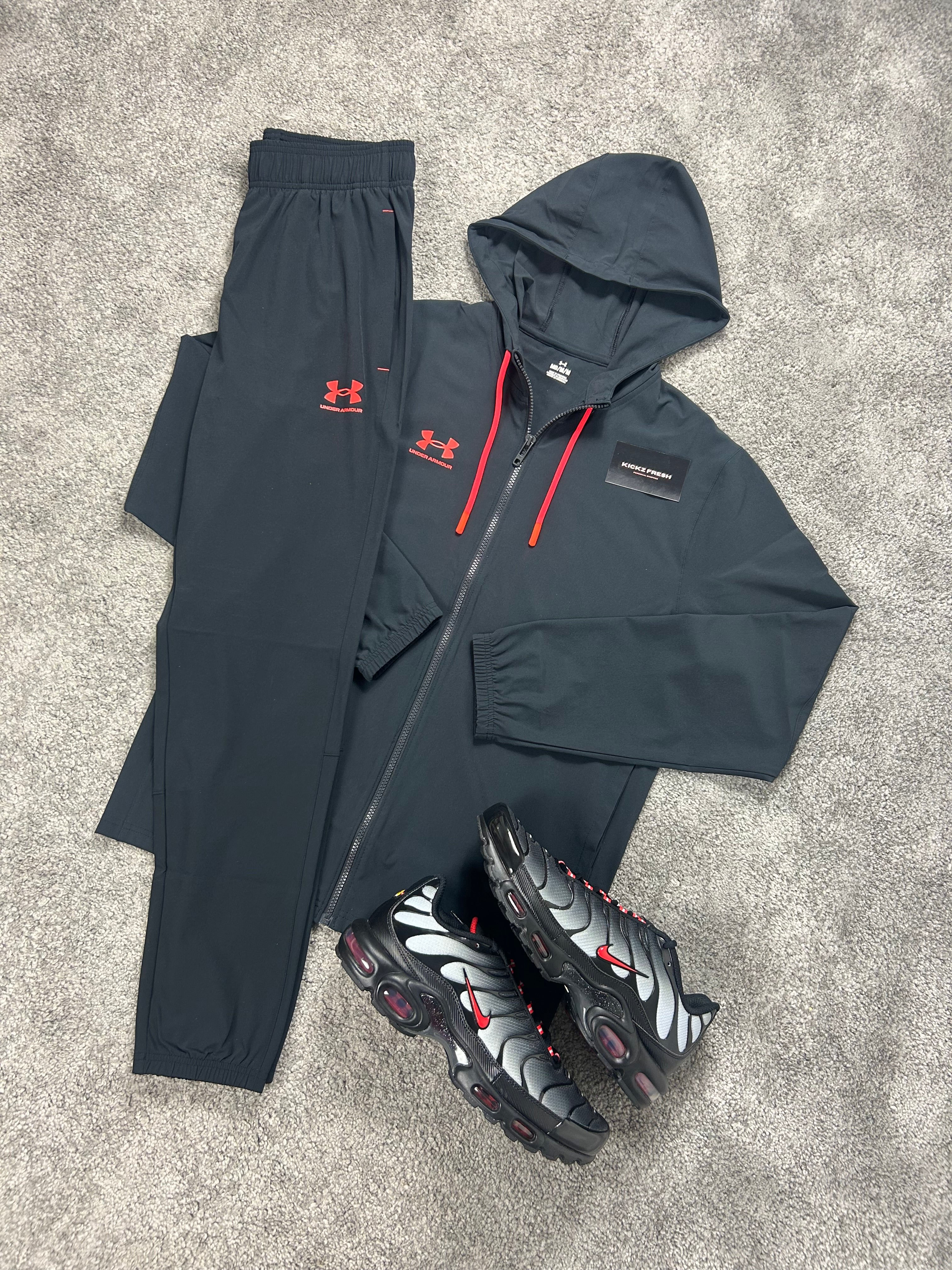 UA Challenger Crimson Red Tracksuit