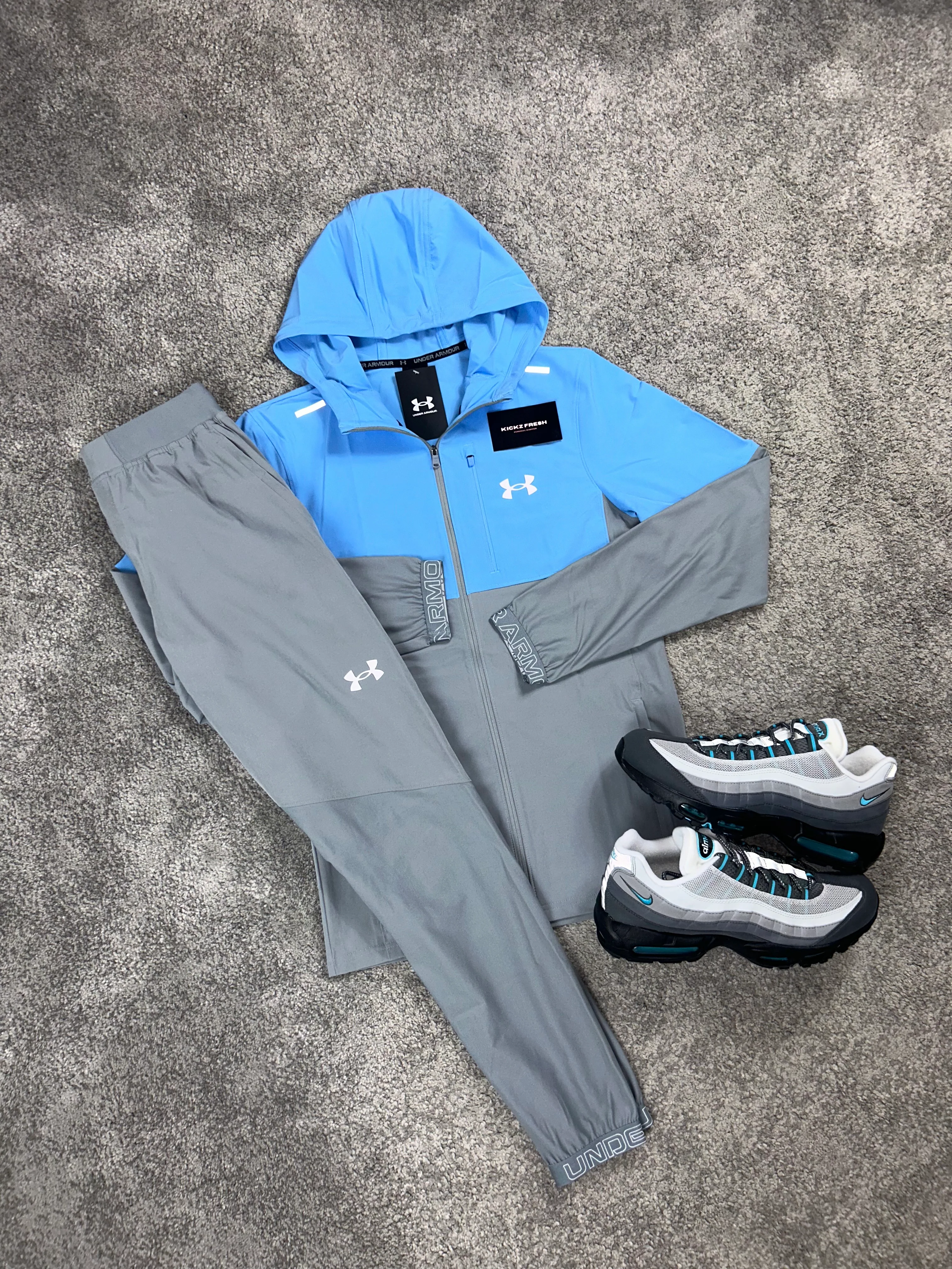 UA “Vanish Baby Blue”Tracksuit