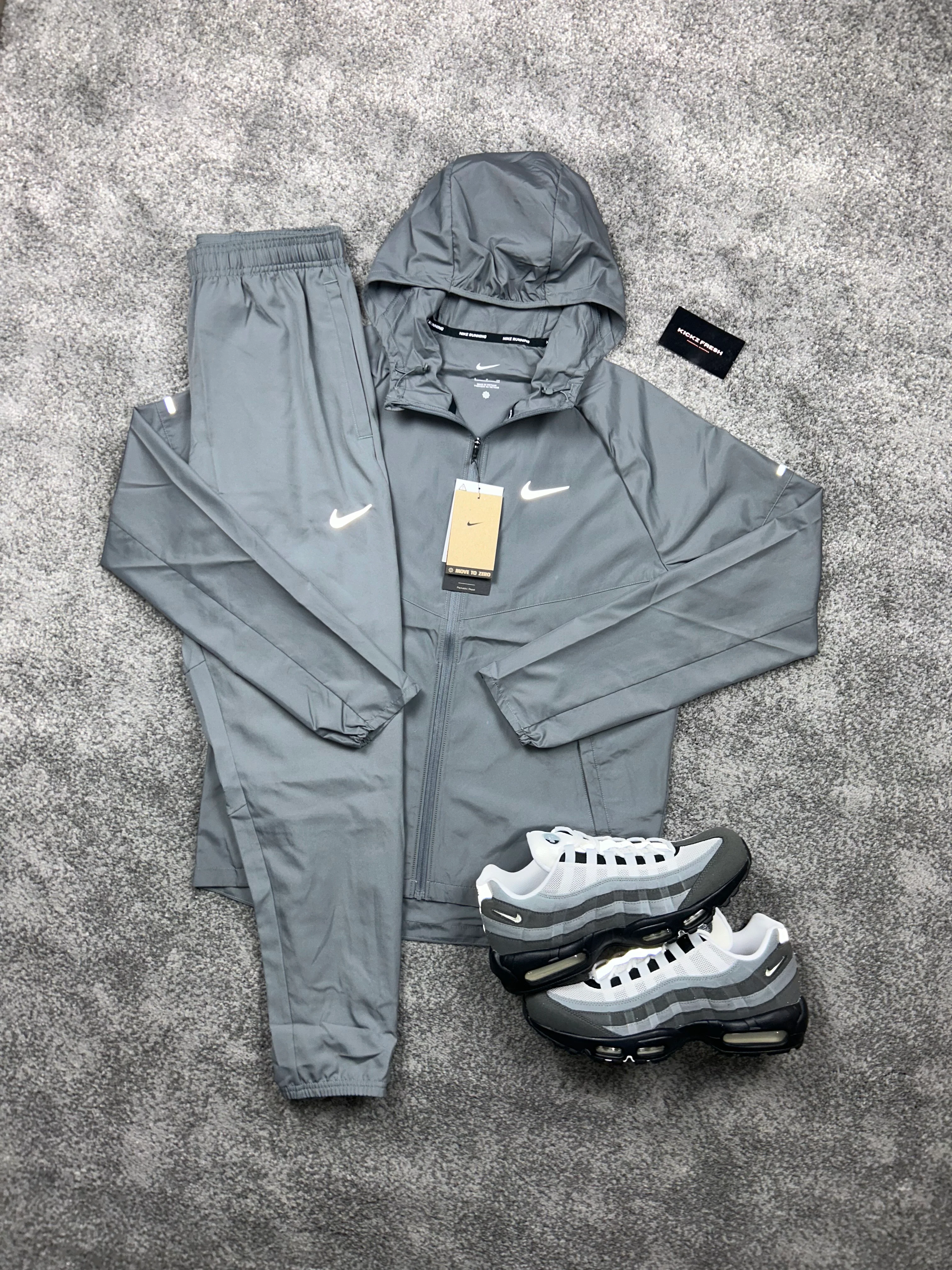 NK Repel Challenger Grey Tracksuit