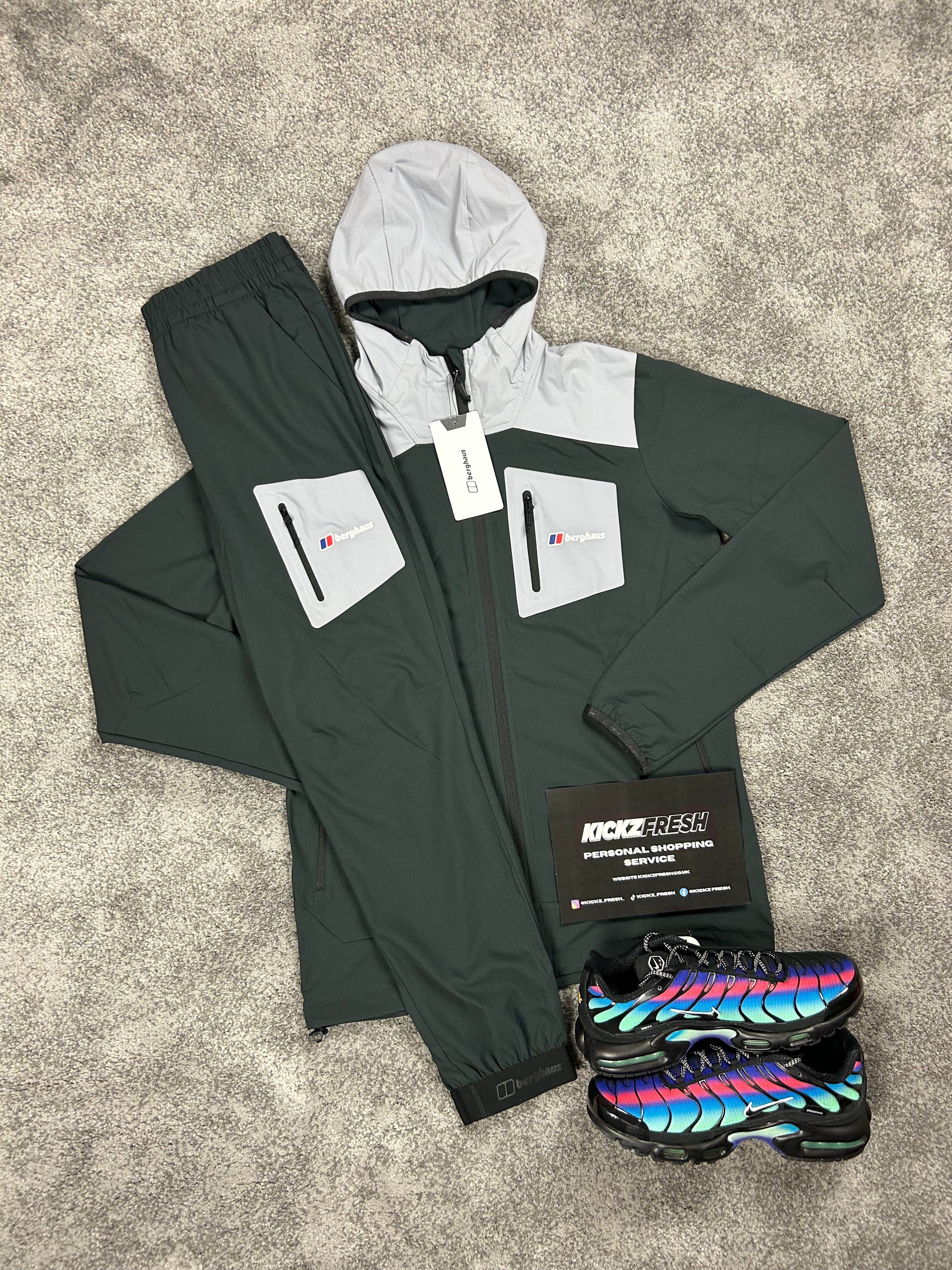 Berghaus Woven Black Grey Tracksuit