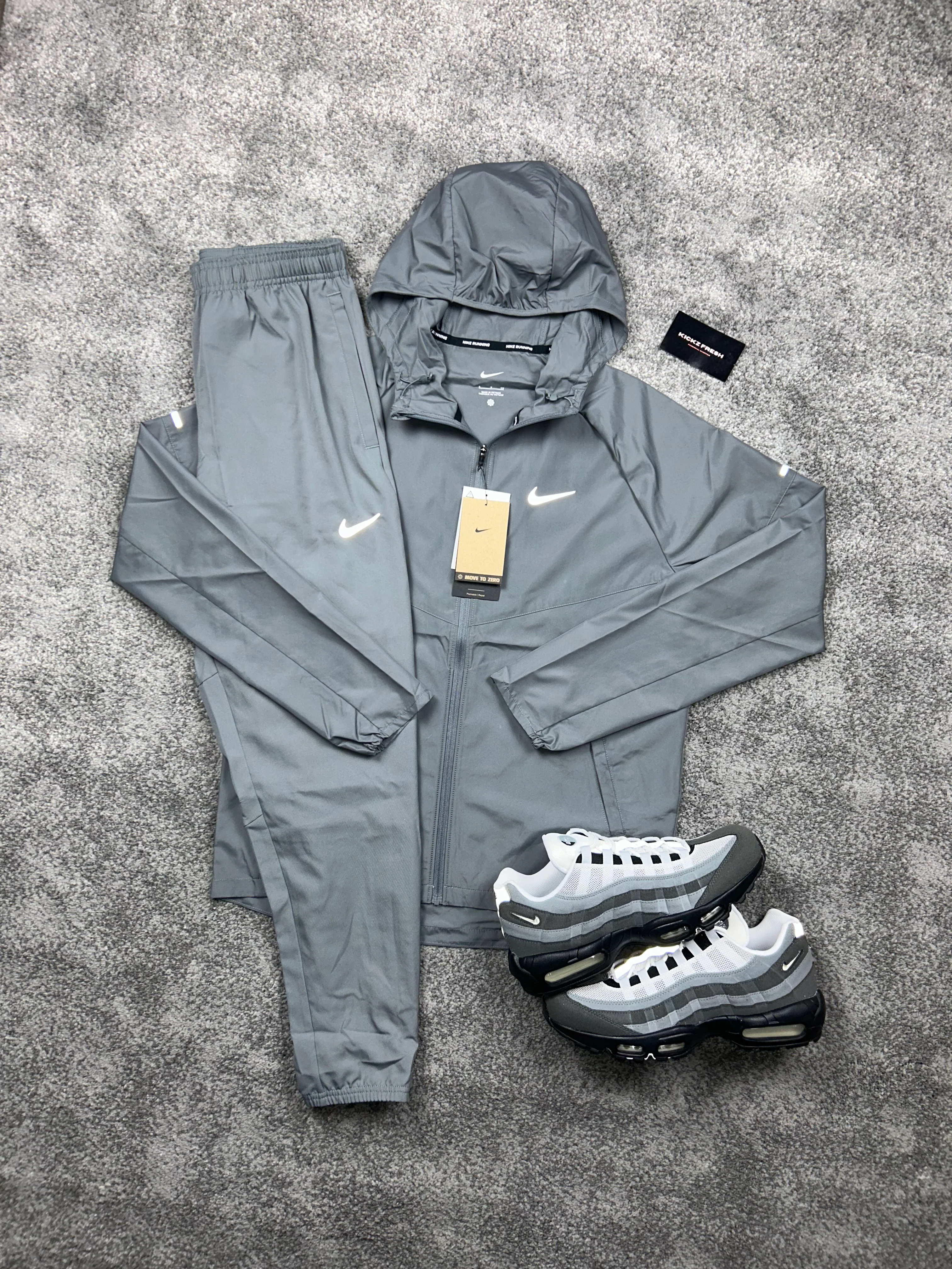 NK Repel Challenger Grey Tracksuit