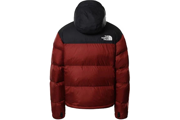 TNF 1996 Retro Nuptse 700 Fill Packable Jacket Brick House Red