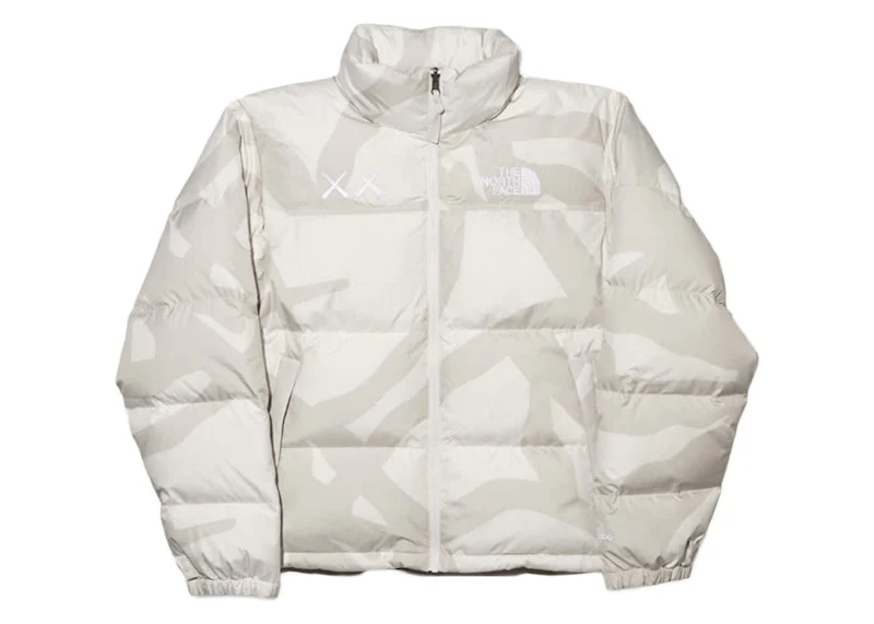 TNF Retro 1996 Nuptse Jacket Moonlight Ivory