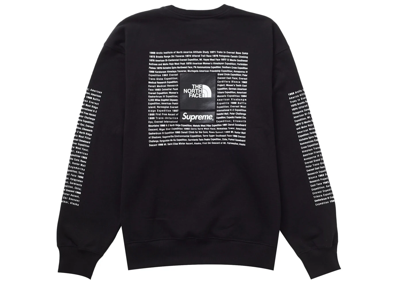 TNF Crewneck Black
