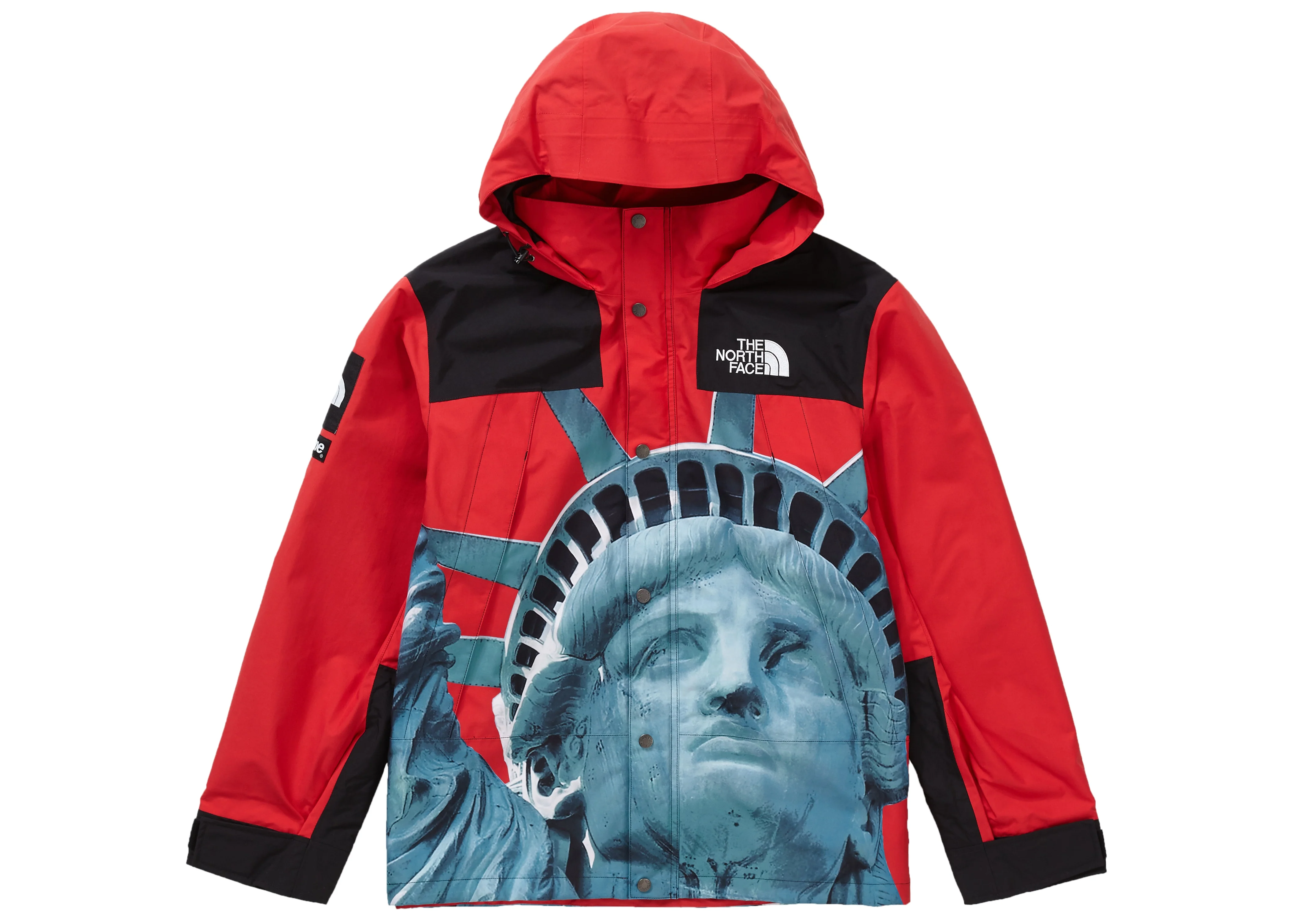 TNF Statue of Liberty Mountain Jacket Red