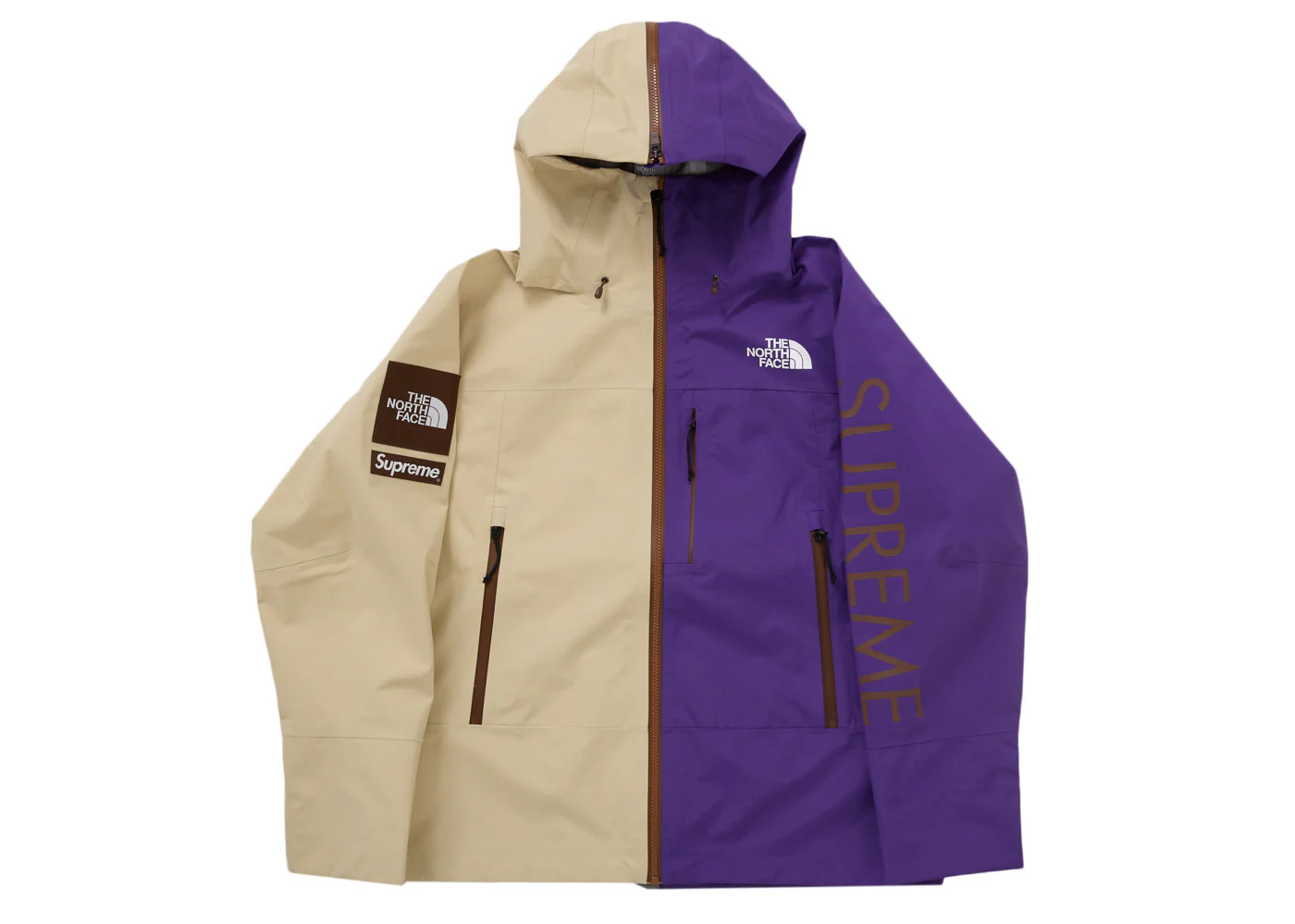 TNF Split Taped Seam Shell Jacket Tan