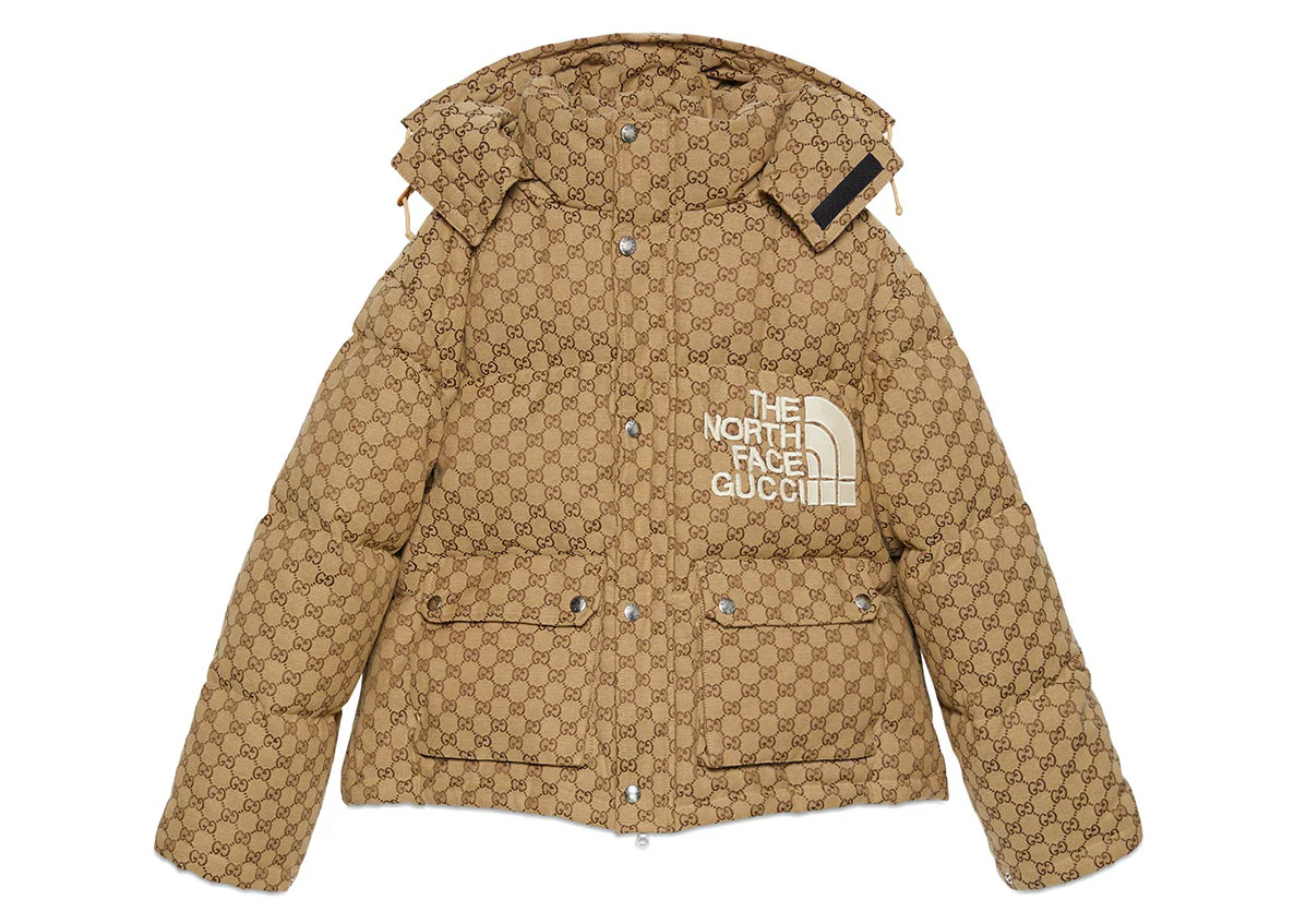 TNF Print Jacket Beige/Ebony