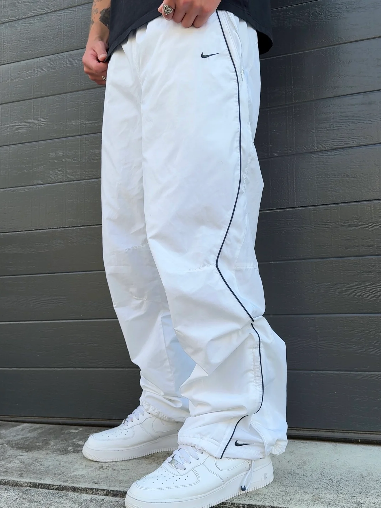 NK Vintage Track Pants SUPER RARE 2000s (M)