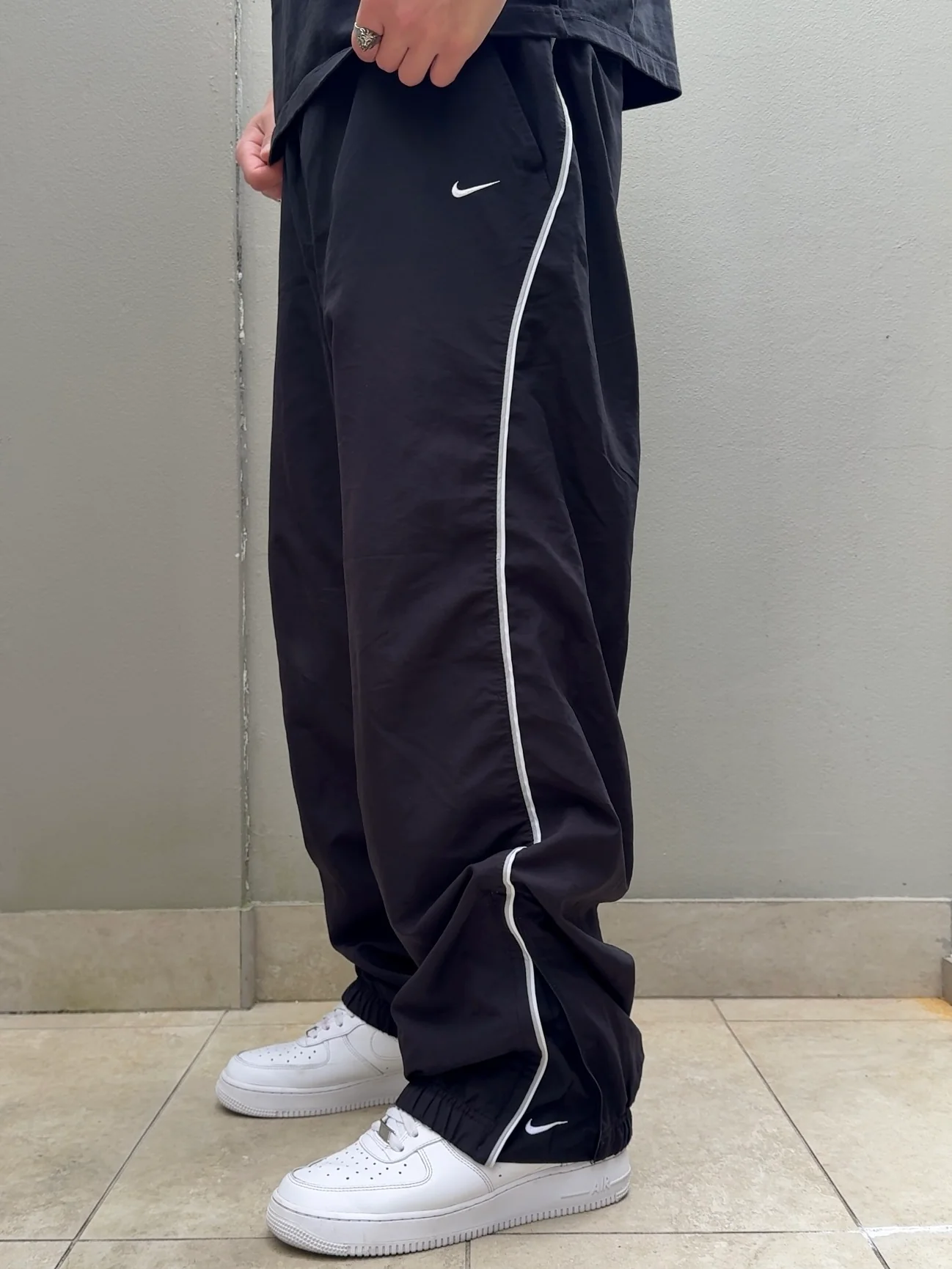 NK Vintage Track Pants SUPER RARE 2000s (XL)