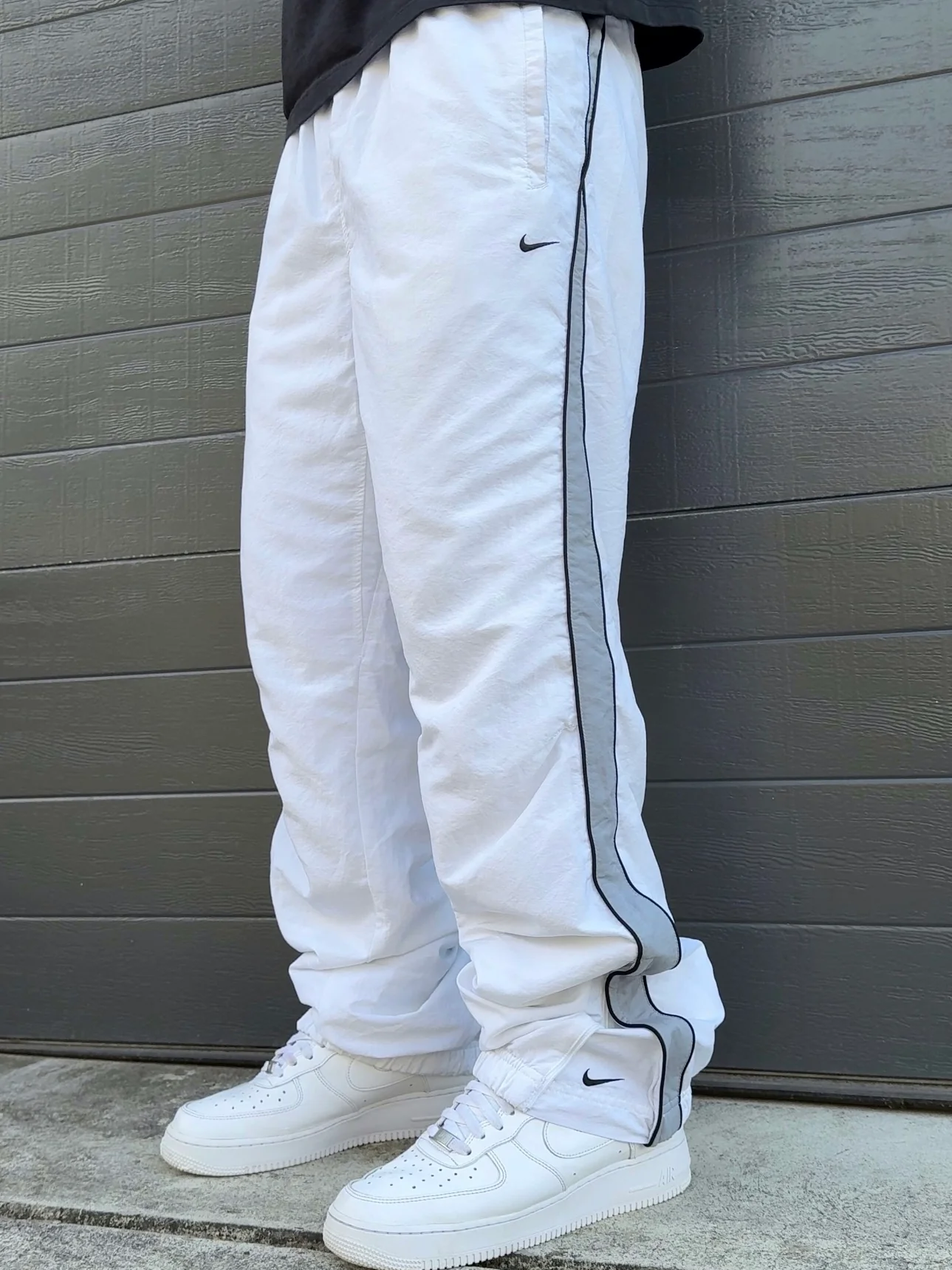 NK Vintage Track Pants SUPER RARE 2000s (XL)