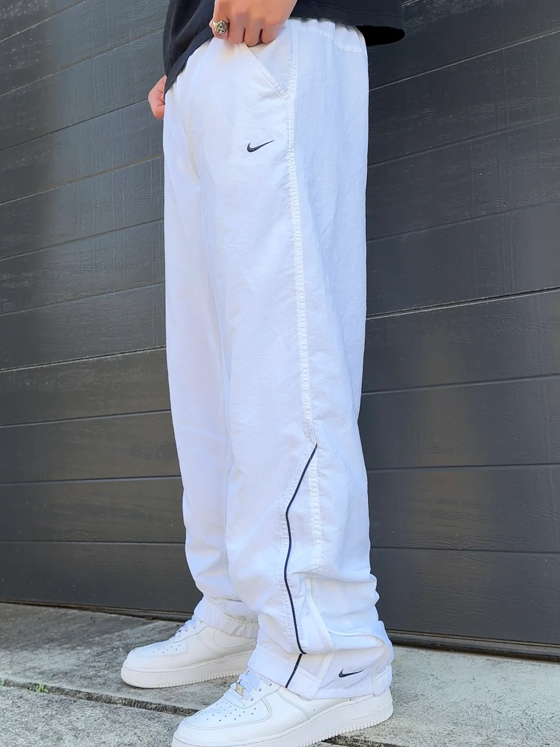 NK Vintage Track Pants SUPER RARE 2000s (XL)