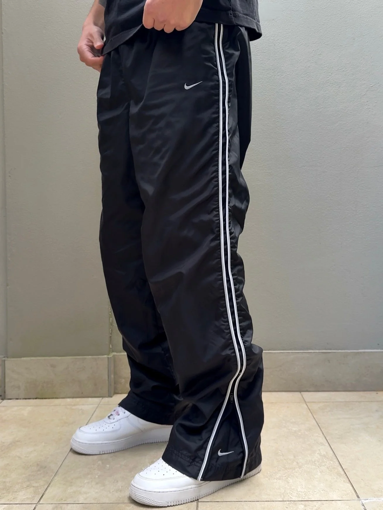 NK Vintage Track Pants SUPER RARE 2000s (L)