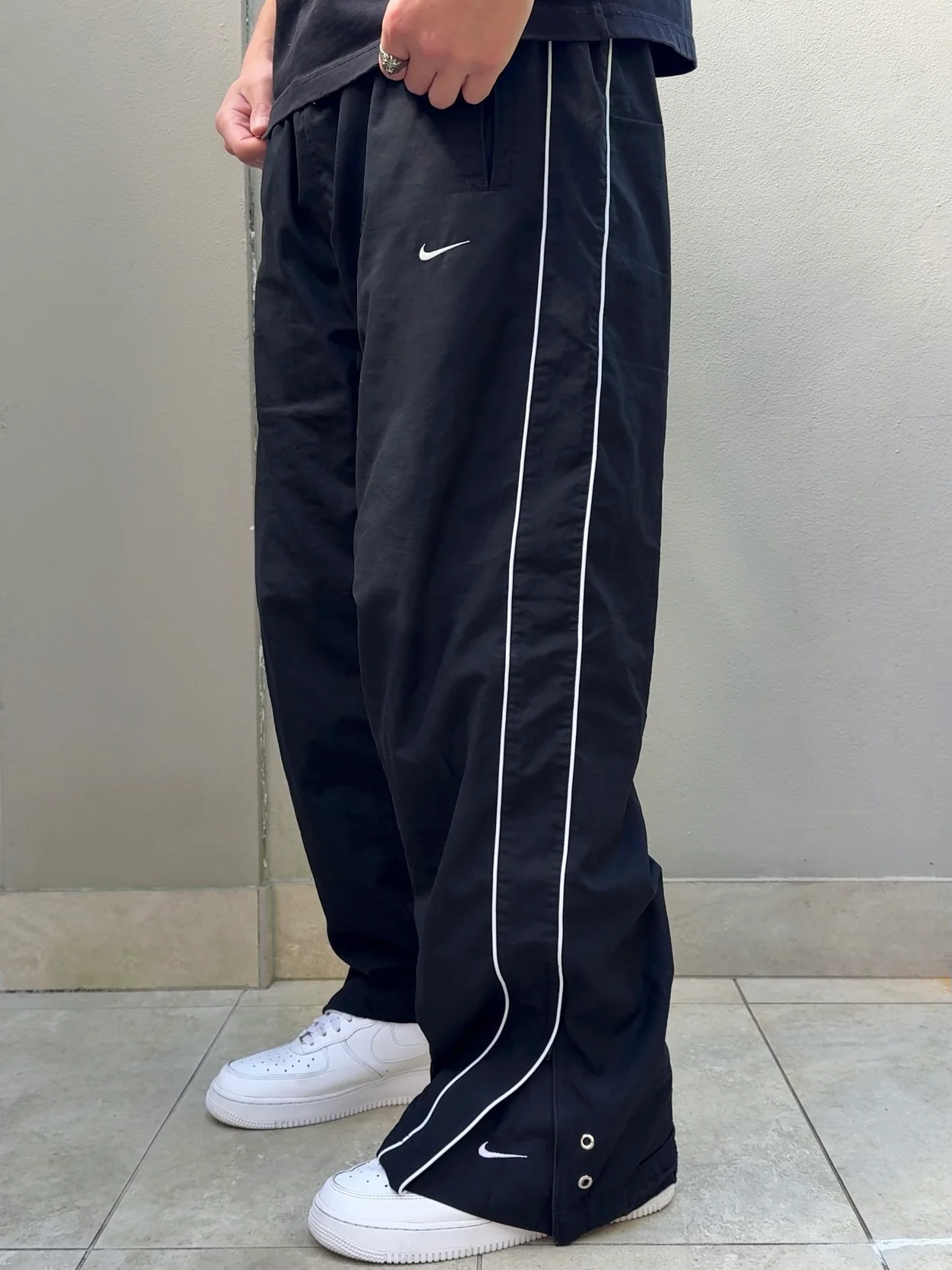 NK Vintage Track Pants SUPER RARE 2000s (XL)