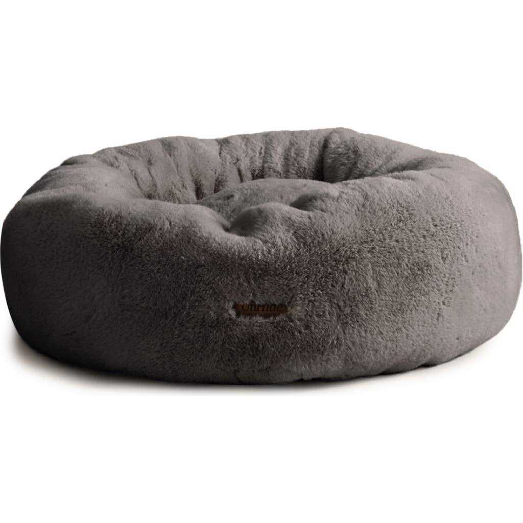 UnHide Floof Pet Bed Extra Soft Dog Bed Removable Faux Fur Cover