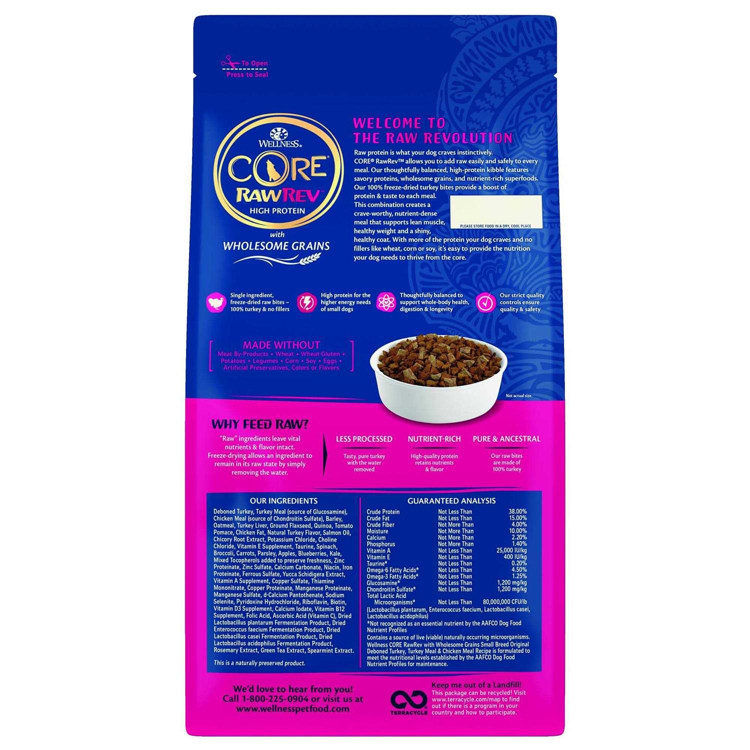Wellness Core RawRev Wholesome Grains Original Recipe Dry Dog Food