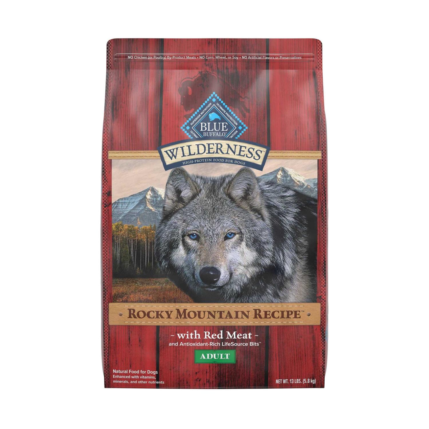 Blue Buffalo Wilderness Rocky Mountain Recipe Dog Food