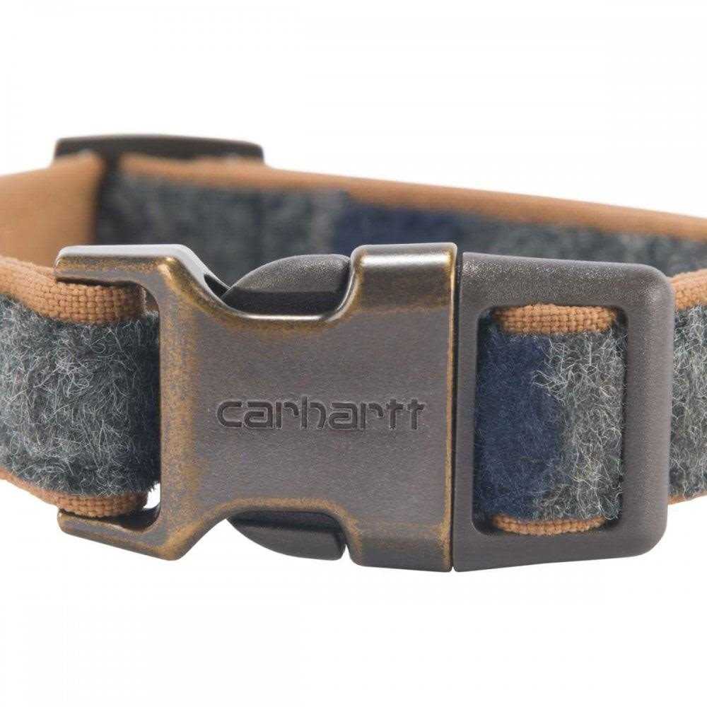 Carhartt Nylon Dog Collar Duck Blanket Stripe