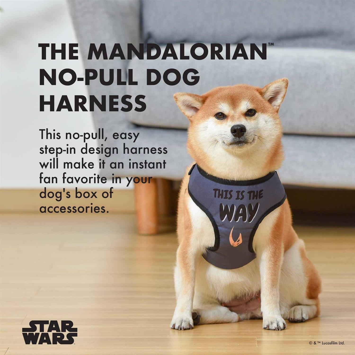 Star Wars for Pets The Mandalorian Dog Harness