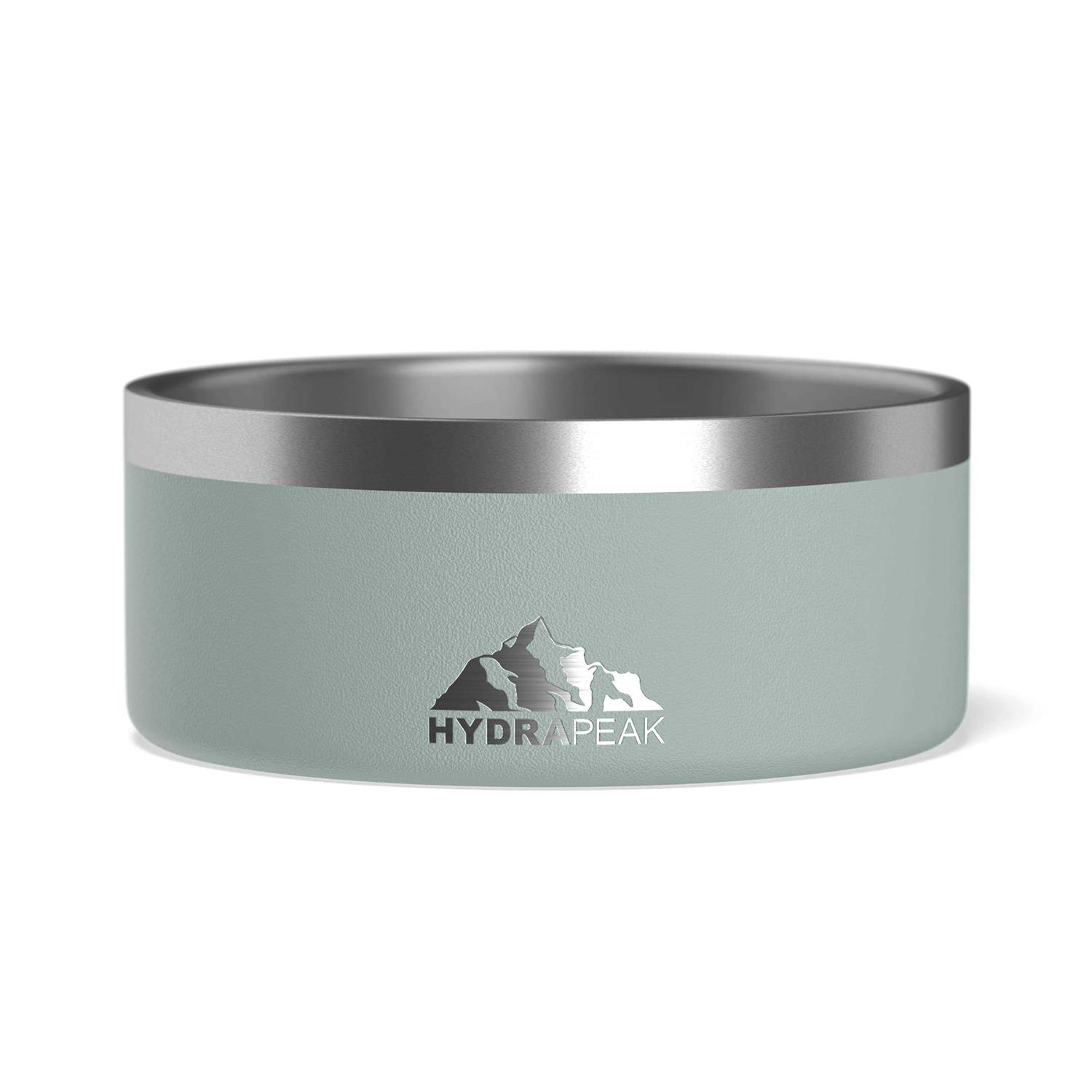 Hydrapeak Dog Bowl Non Slip Stainless Steel Dog Bowls for Water or Food