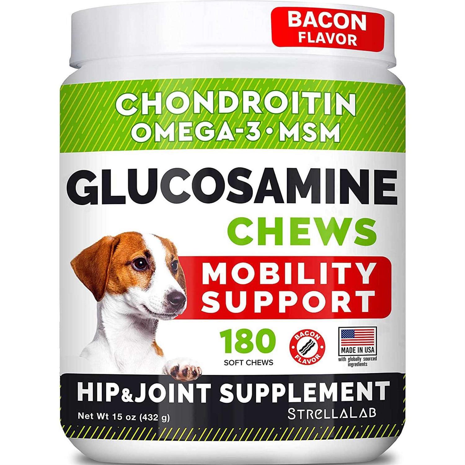 Strellalab Glucosamine Chews, For Dogs Cats